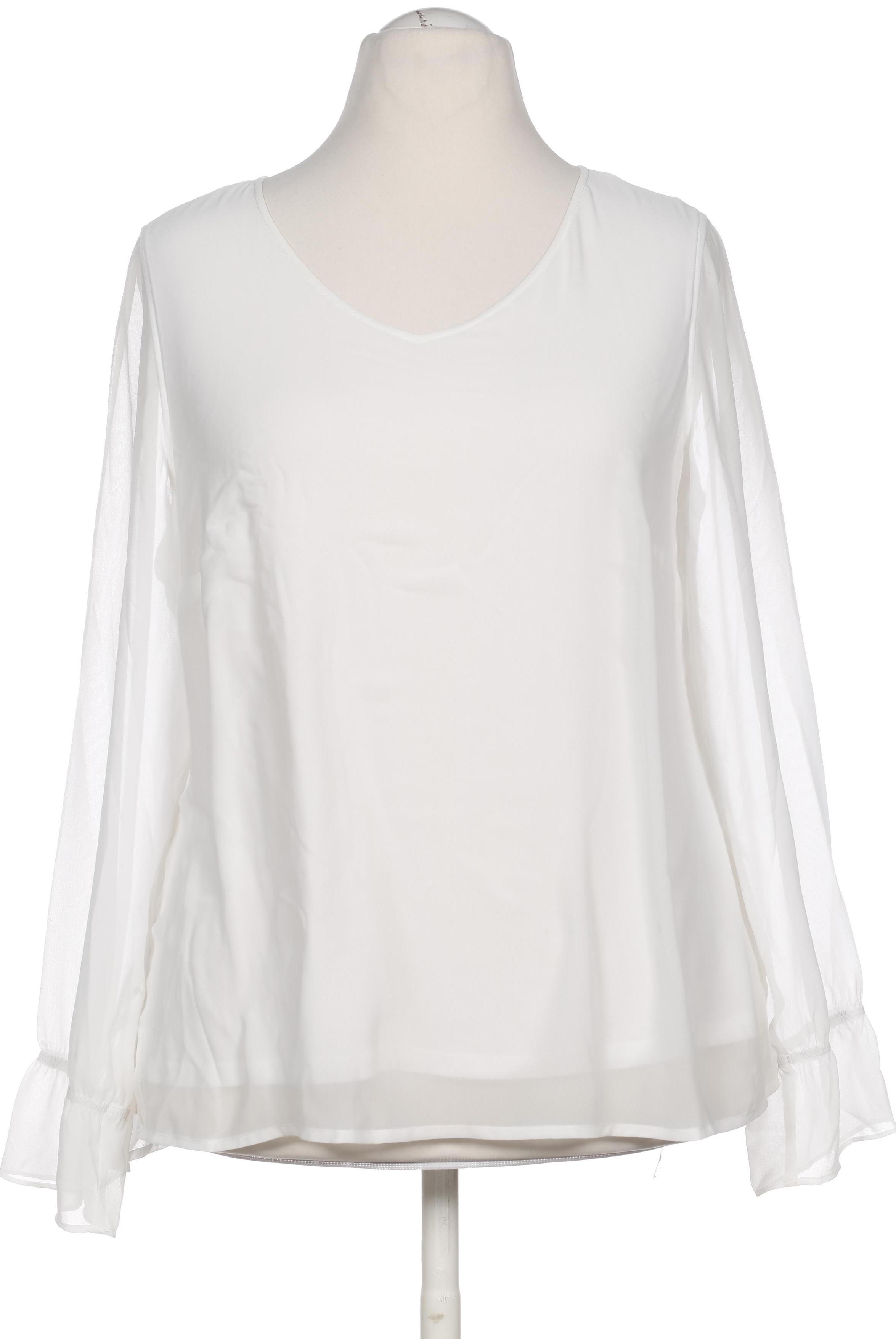 

Comma Damen Bluse, weiß, Gr. 44