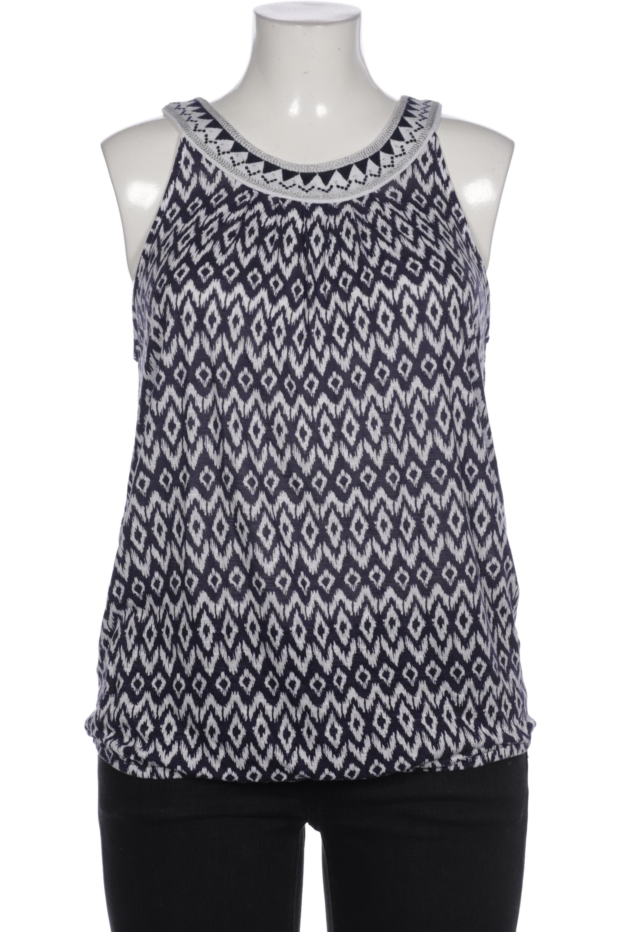 

Comma Damen Bluse, marineblau