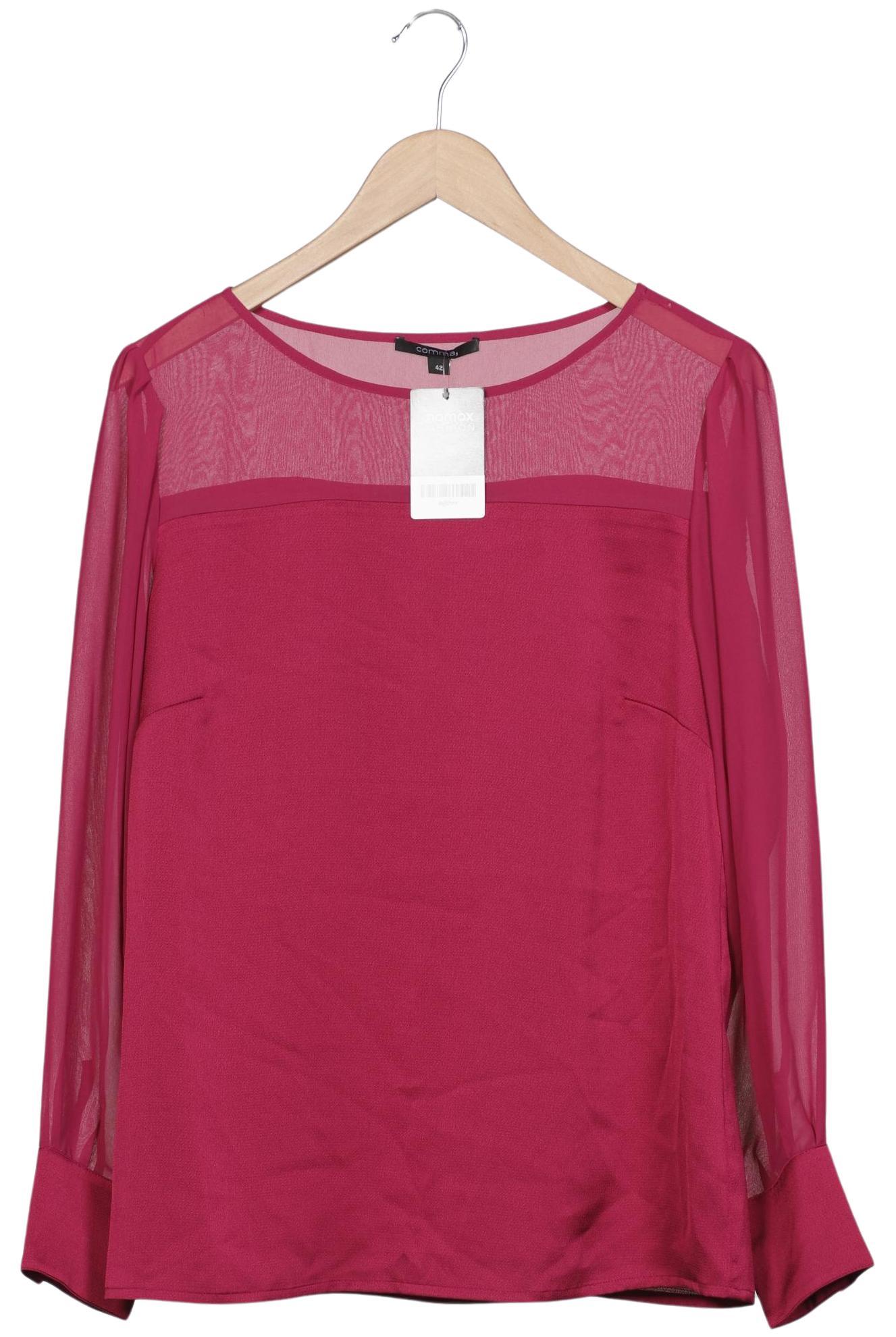 

Comma Damen Bluse, bordeaux, Gr. 42