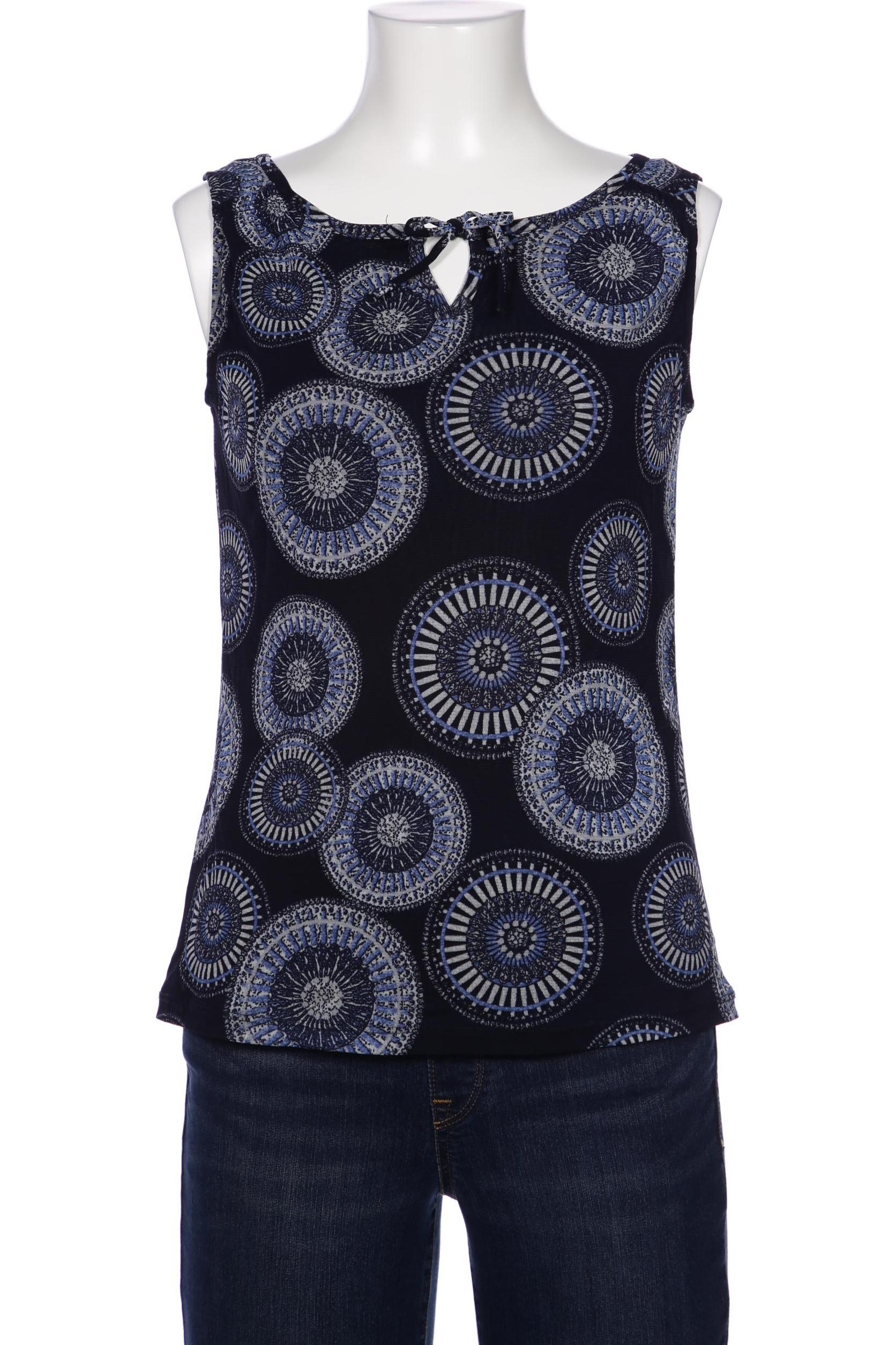

Comma Damen Bluse, marineblau