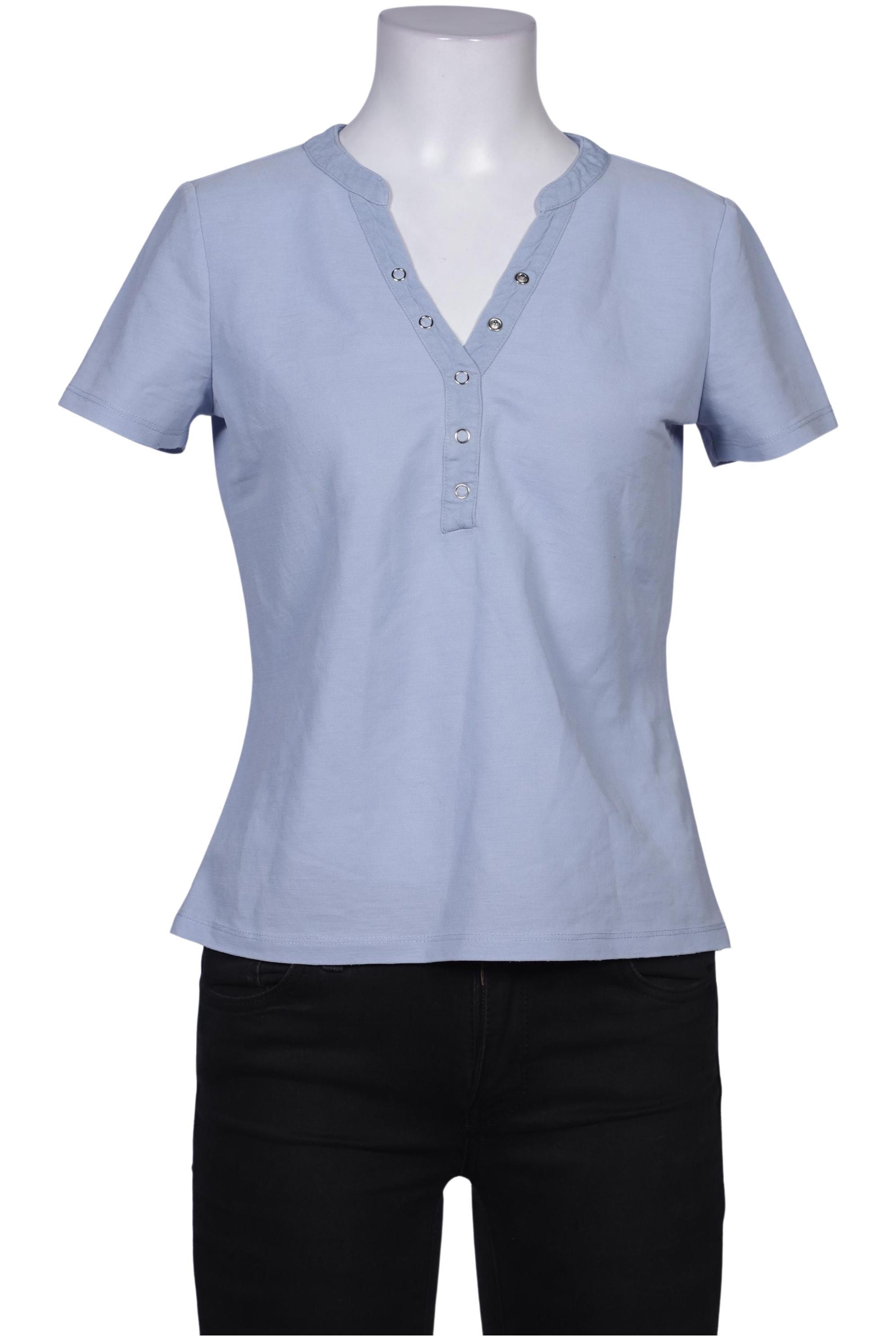 

Comma Damen Bluse, hellblau, Gr. 34