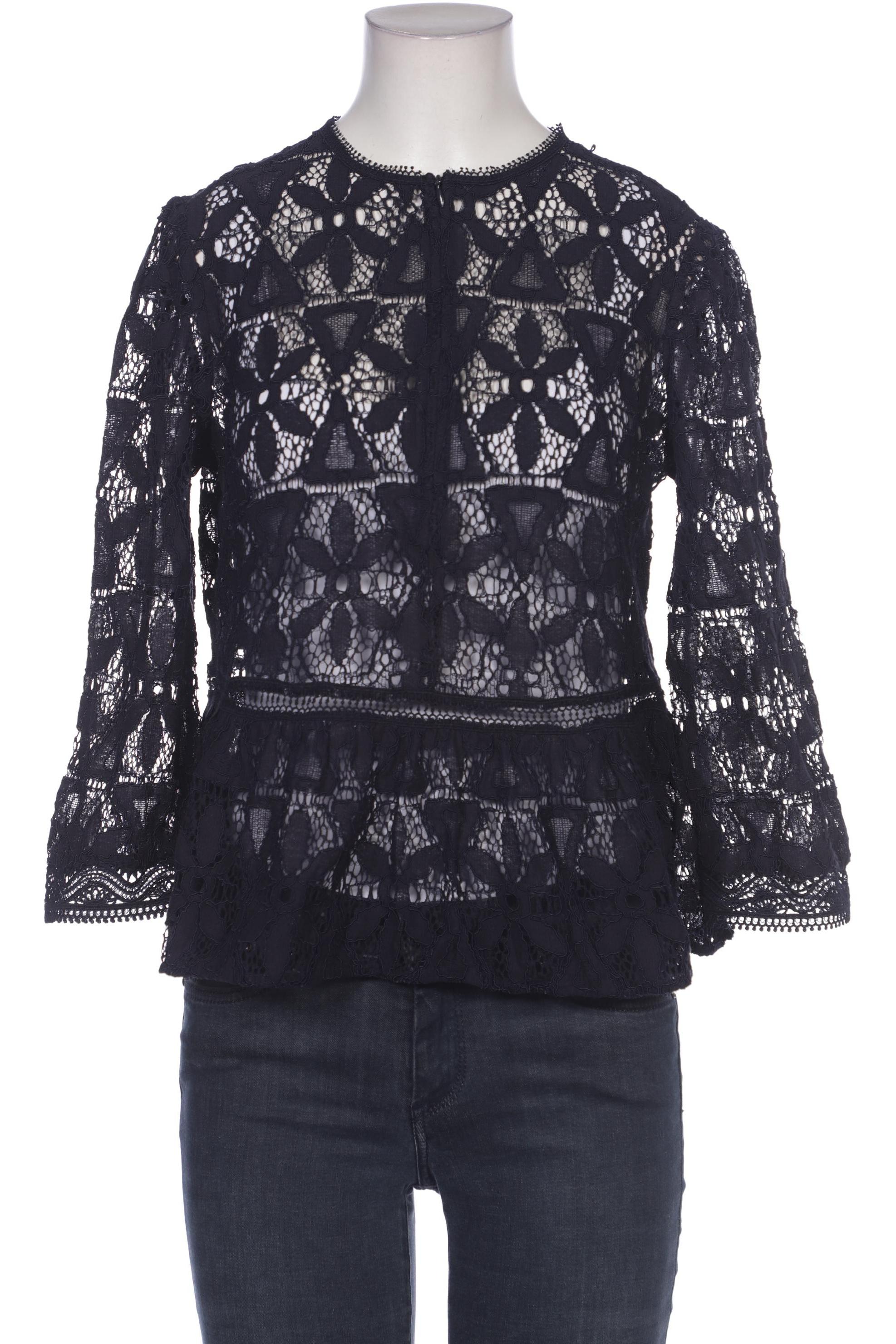 

Comma Damen Bluse, marineblau, Gr. 38