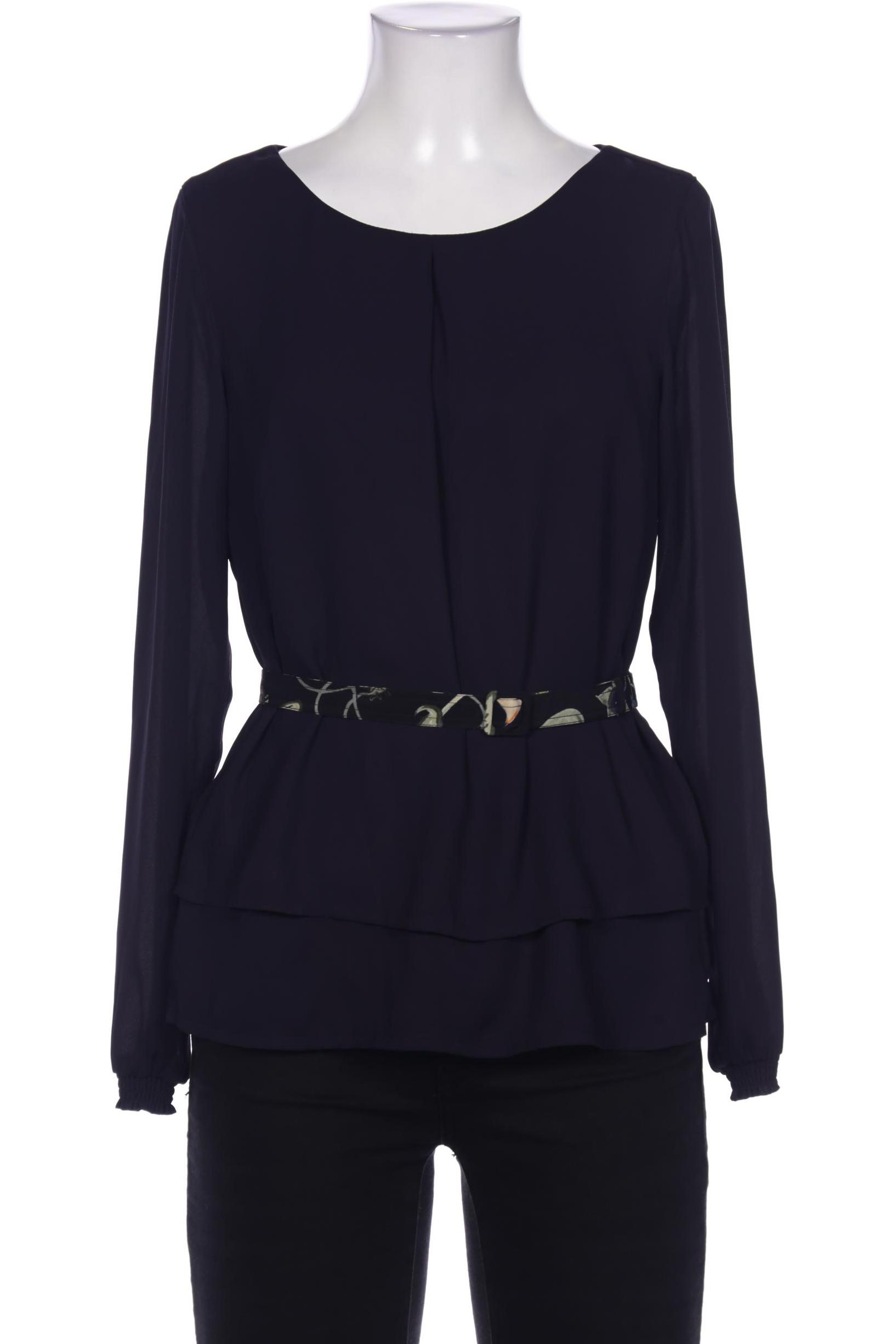 

Comma Damen Bluse, marineblau, Gr. 34