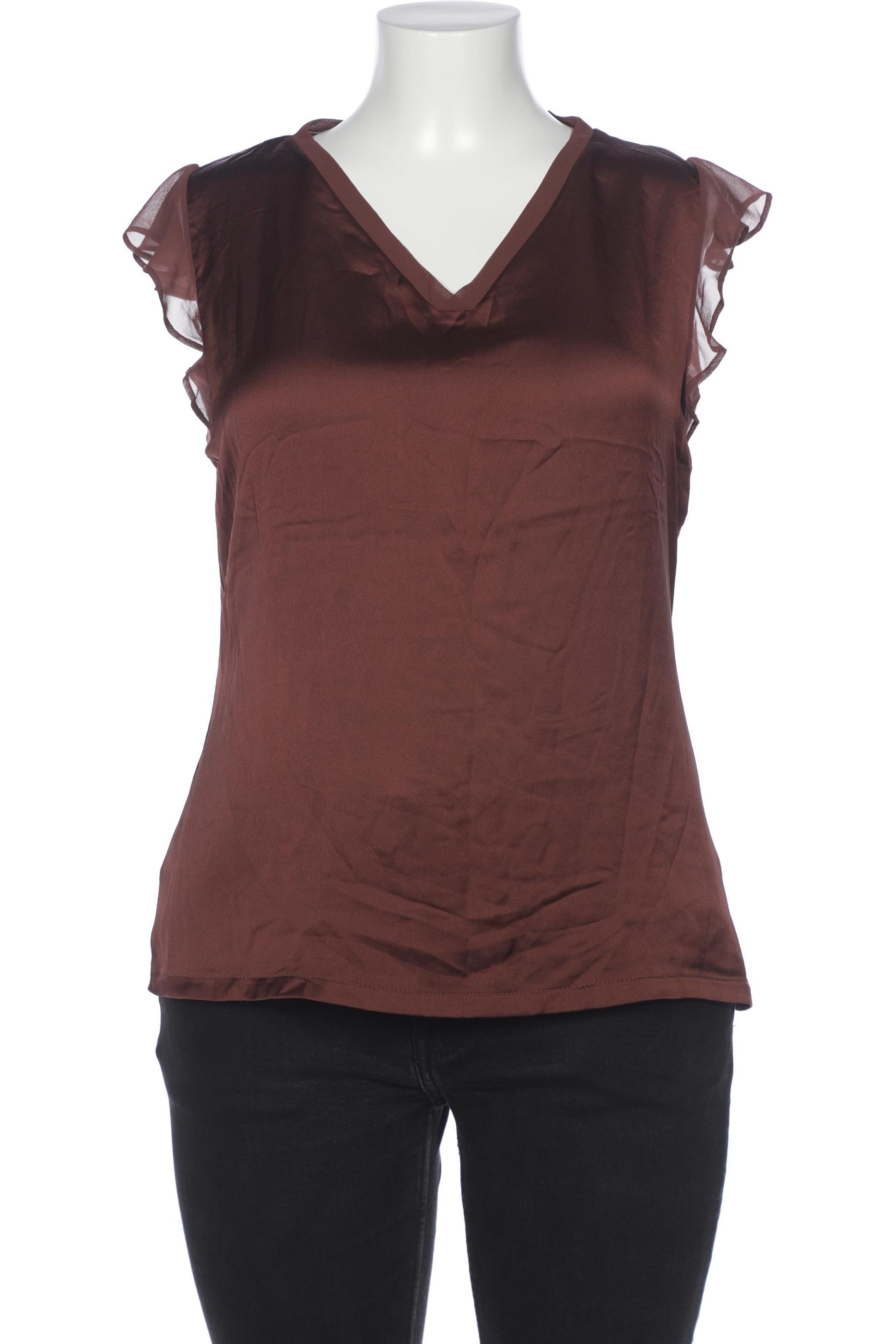 

Comma Damen Bluse, braun, Gr. 42