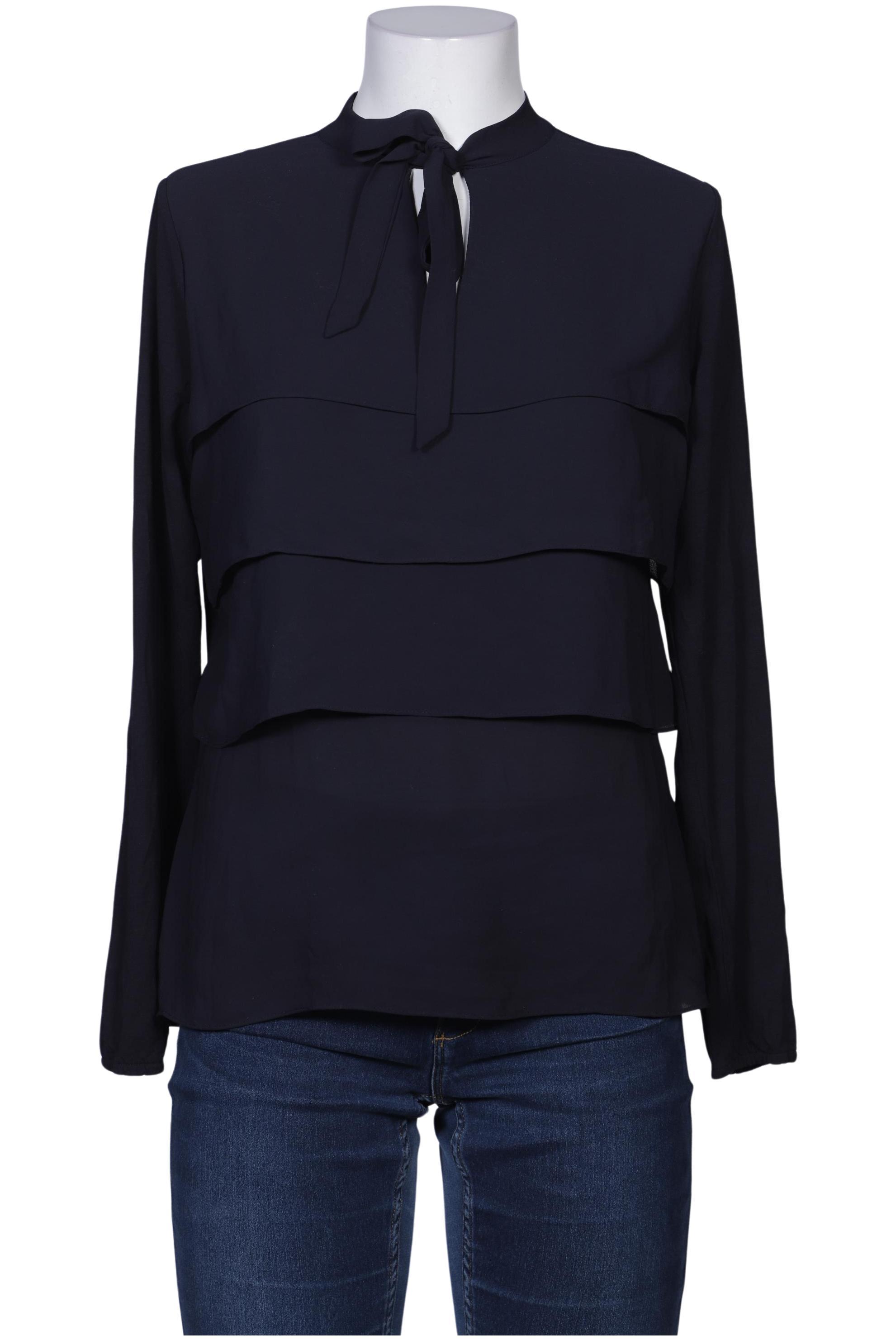 

Comma Damen Bluse, marineblau, Gr. 40