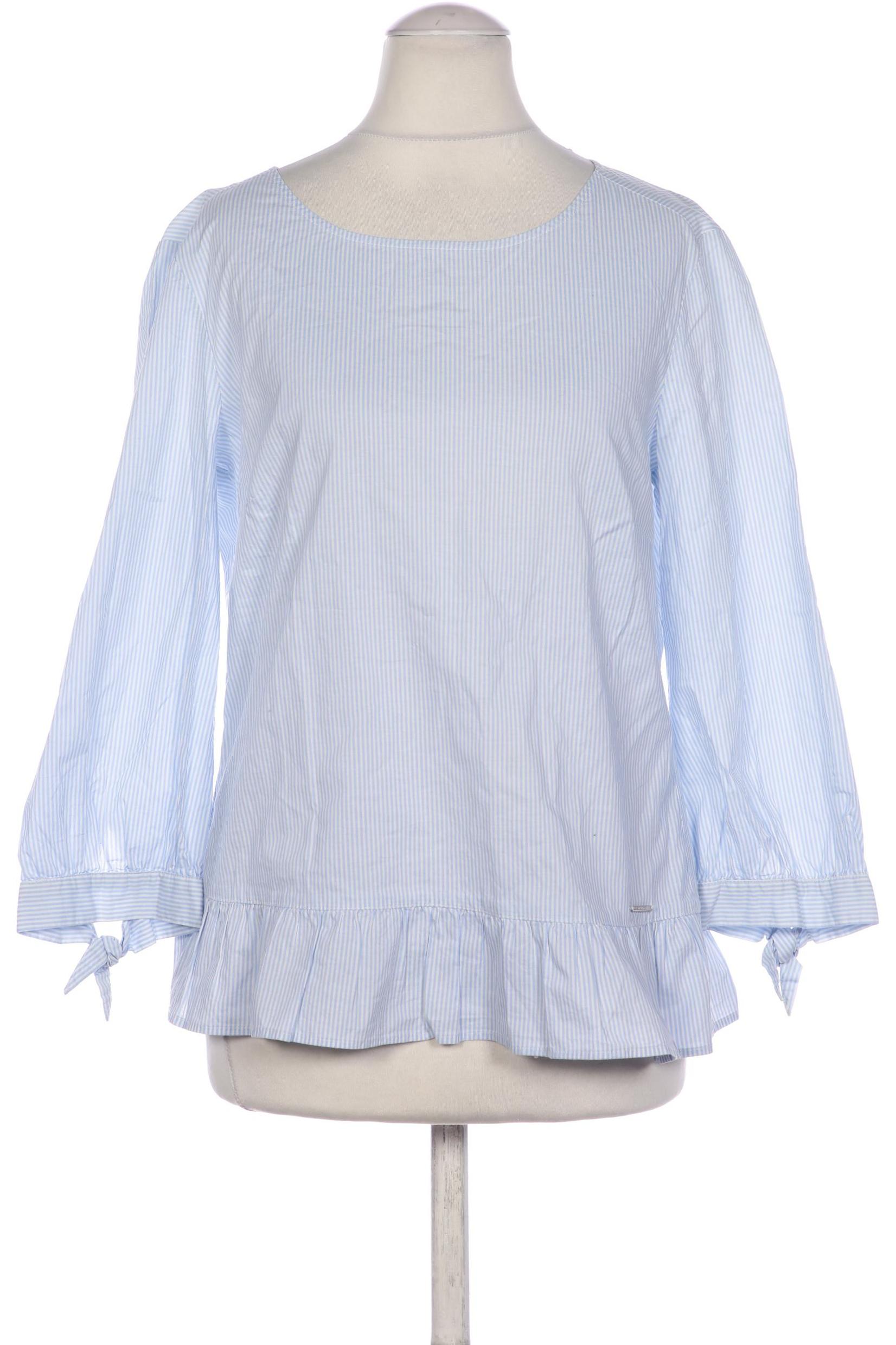 

Comma Damen Bluse, hellblau, Gr. 34