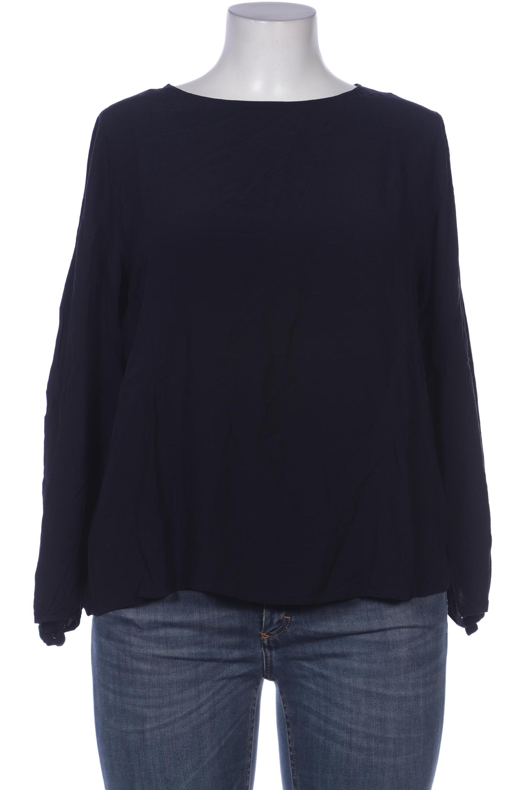 

Comma Damen Bluse, marineblau, Gr. 44
