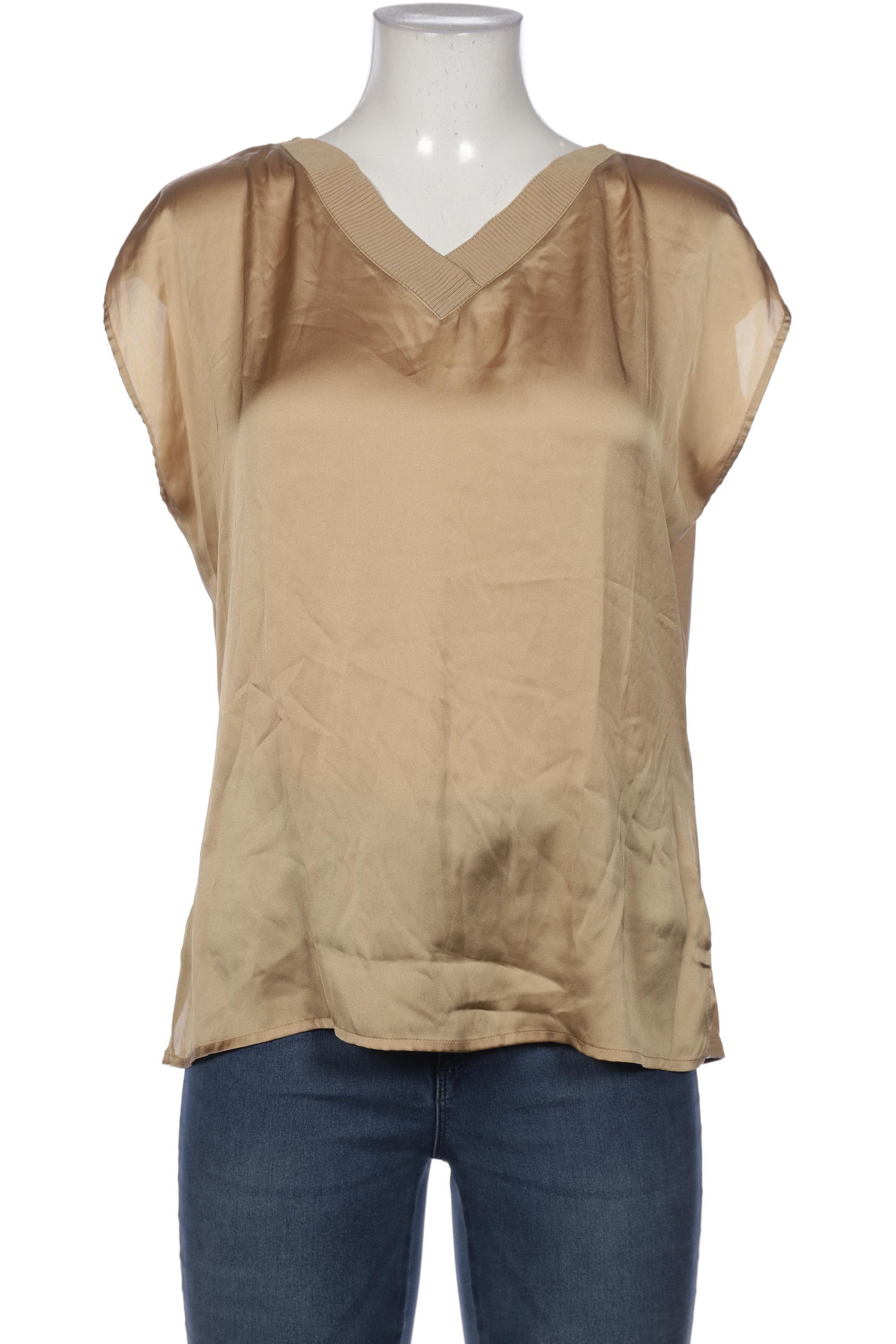 

Comma Damen Bluse, beige, Gr. 42
