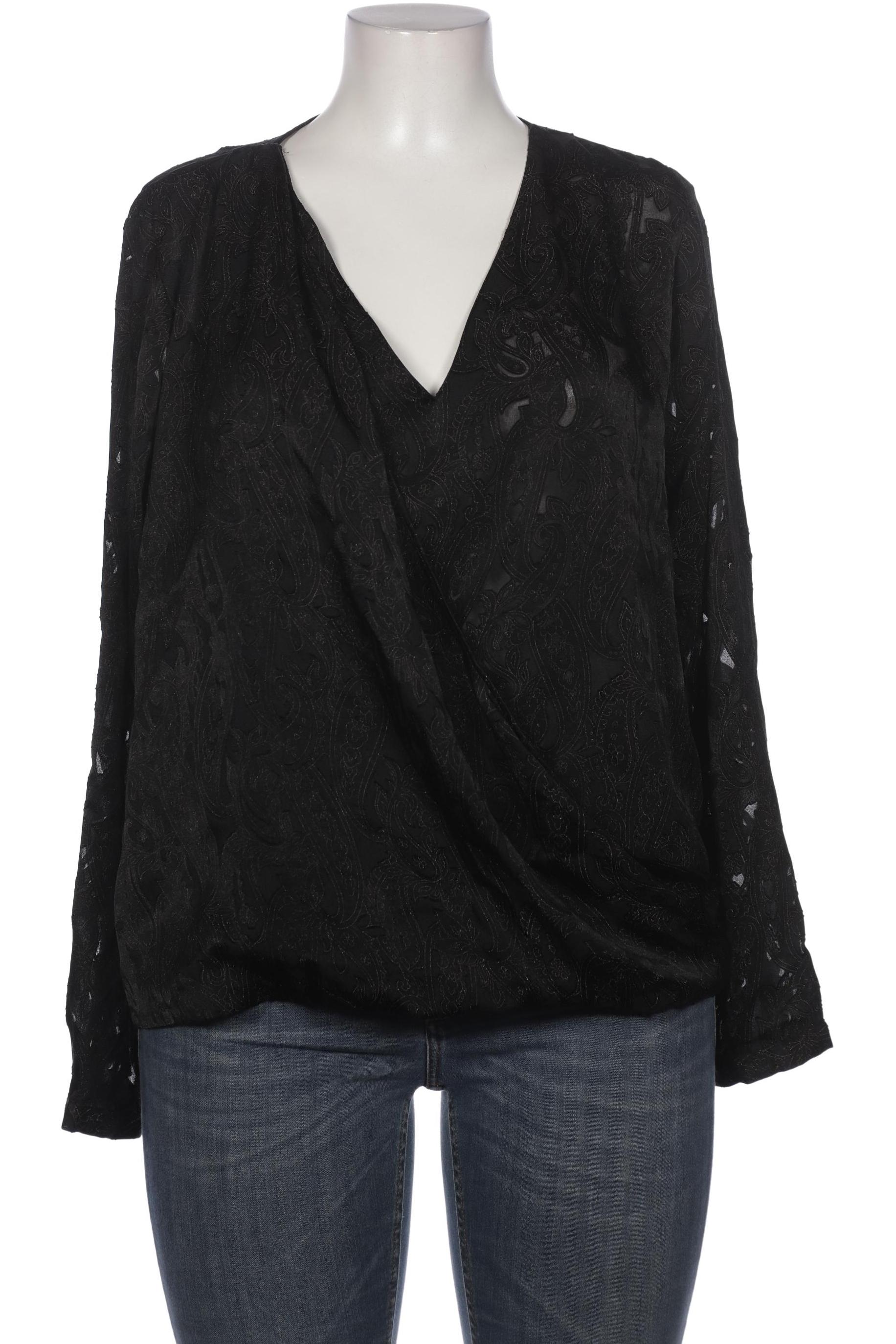 

Comma Damen Bluse, schwarz, Gr. 46