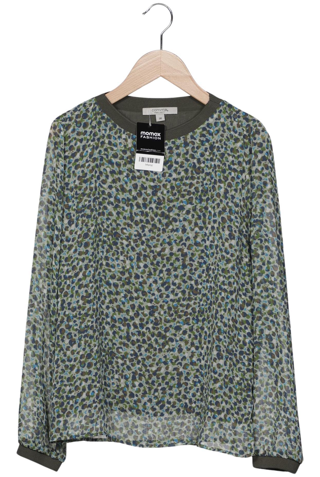 

Comma Damen Bluse, grün, Gr. 36