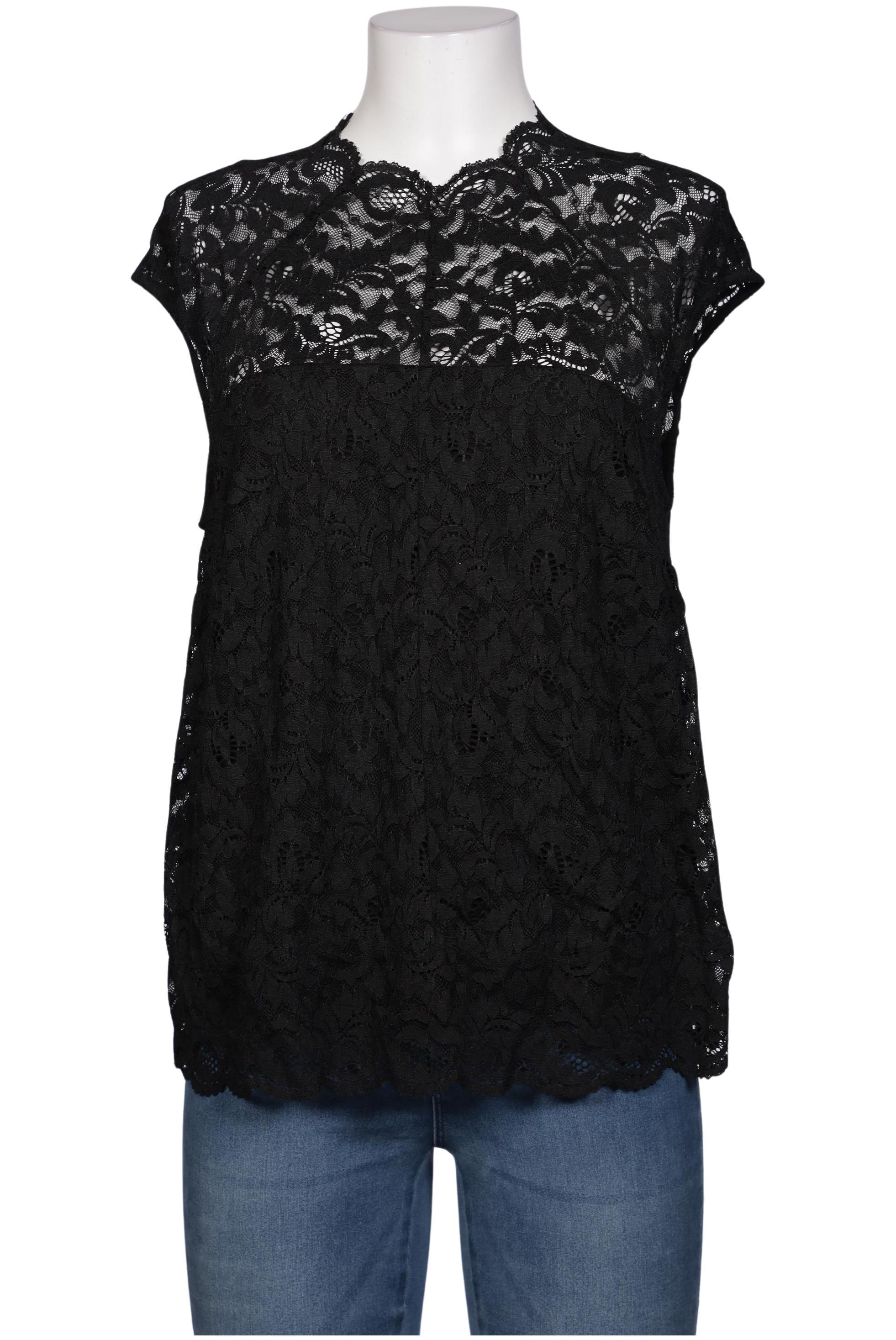

Comma Damen Bluse, schwarz, Gr. 44