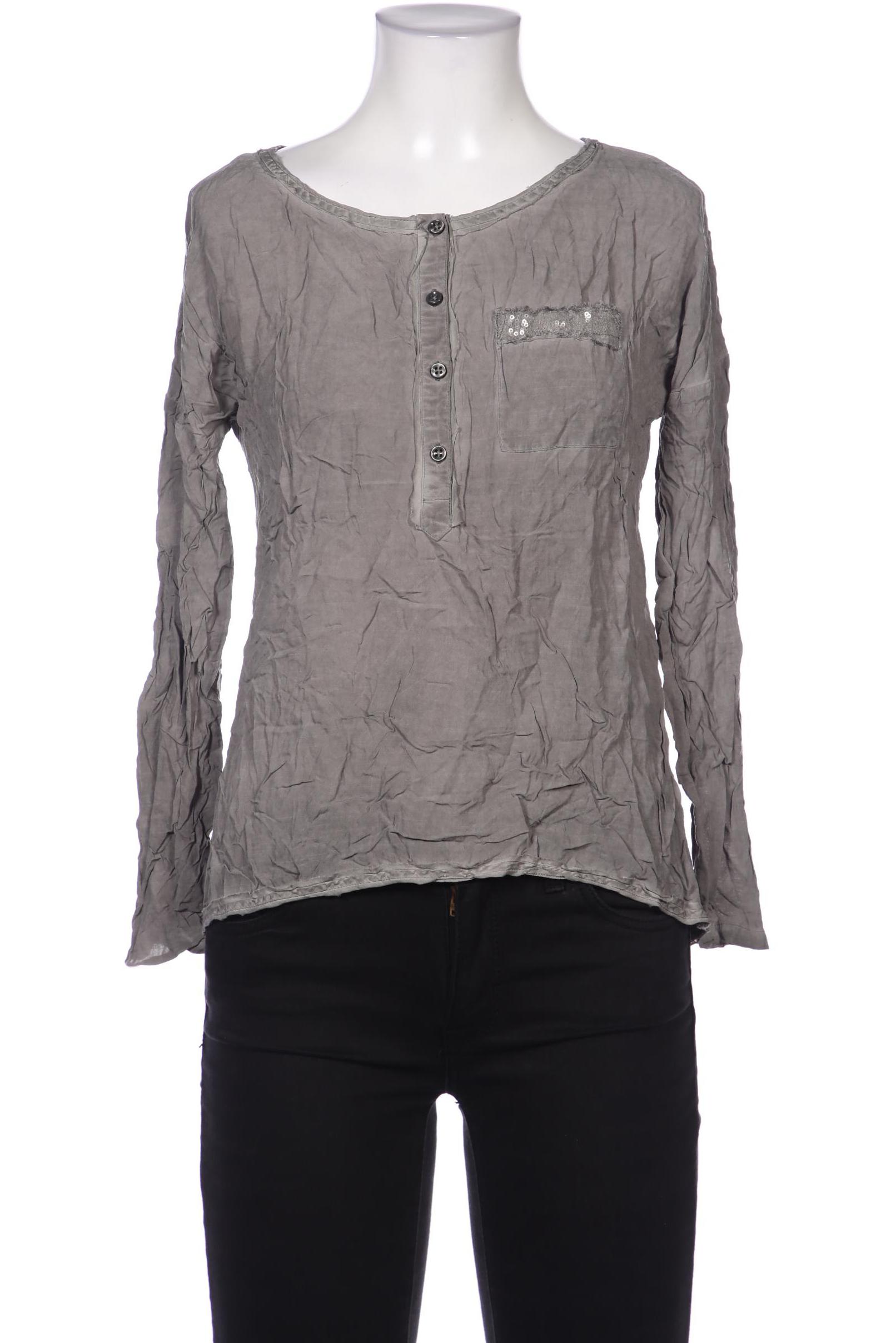 

Comma Damen Bluse, grau, Gr. 34