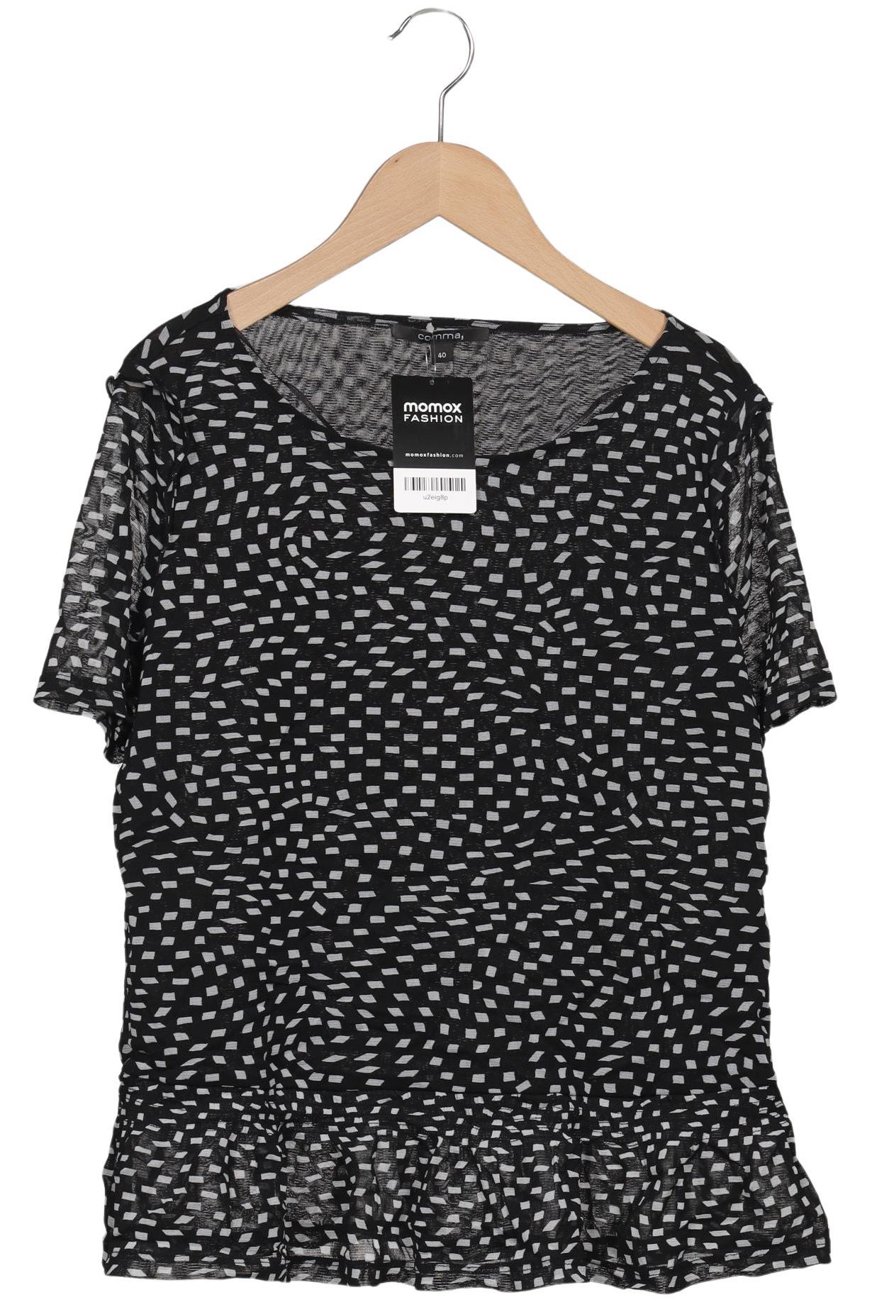 

Comma Damen Bluse, schwarz, Gr. 40