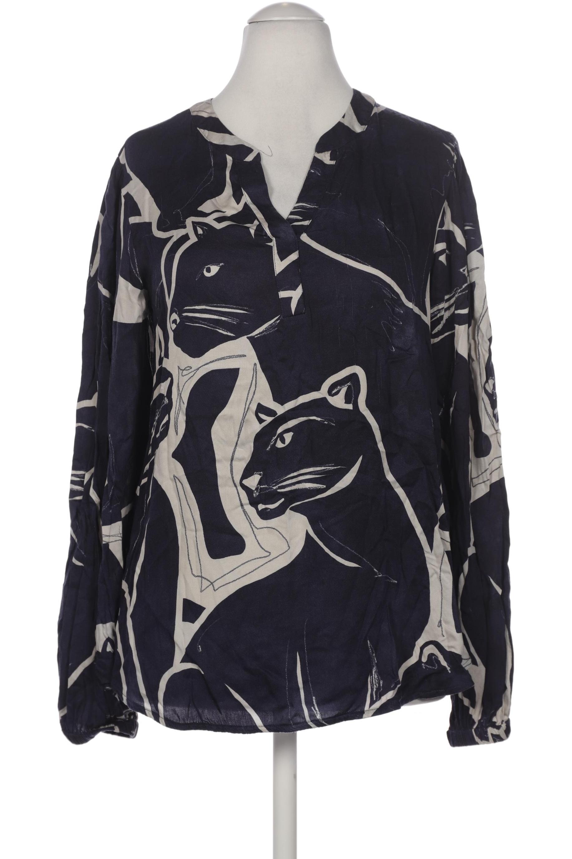 

Comma Damen Bluse, marineblau, Gr. 36