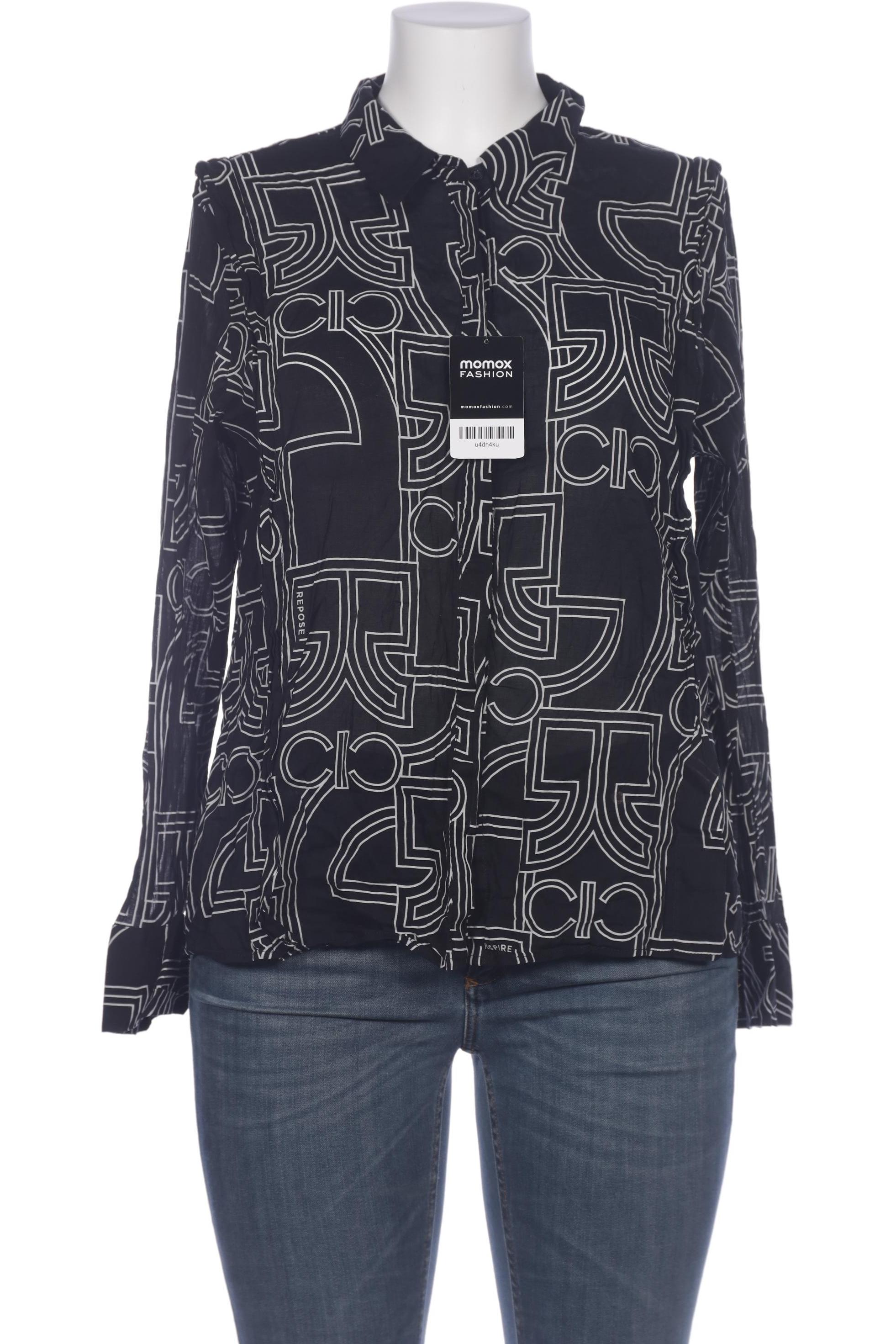 

Comma Damen Bluse, schwarz, Gr. 44