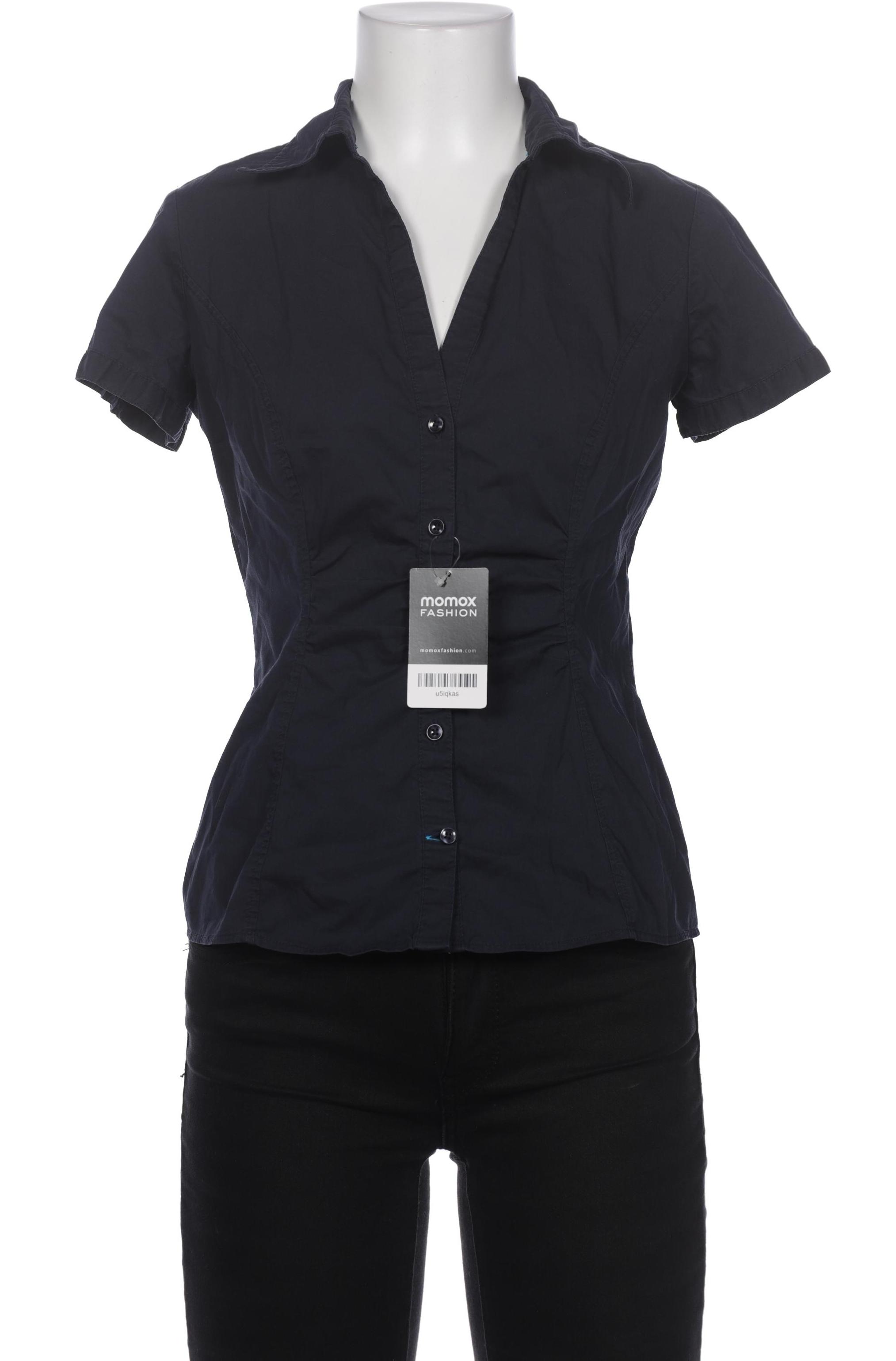 

Comma Damen Bluse, marineblau, Gr. 34