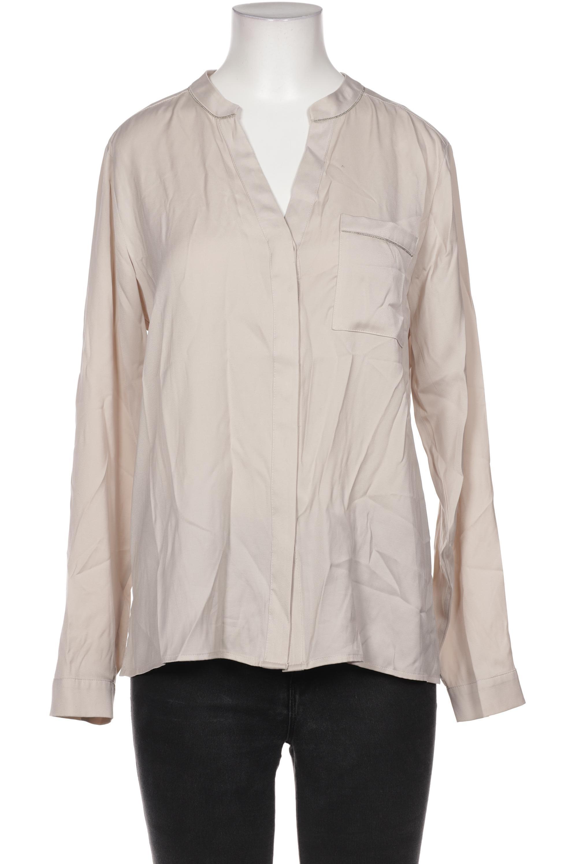 

Comma Damen Bluse, beige, Gr. 38