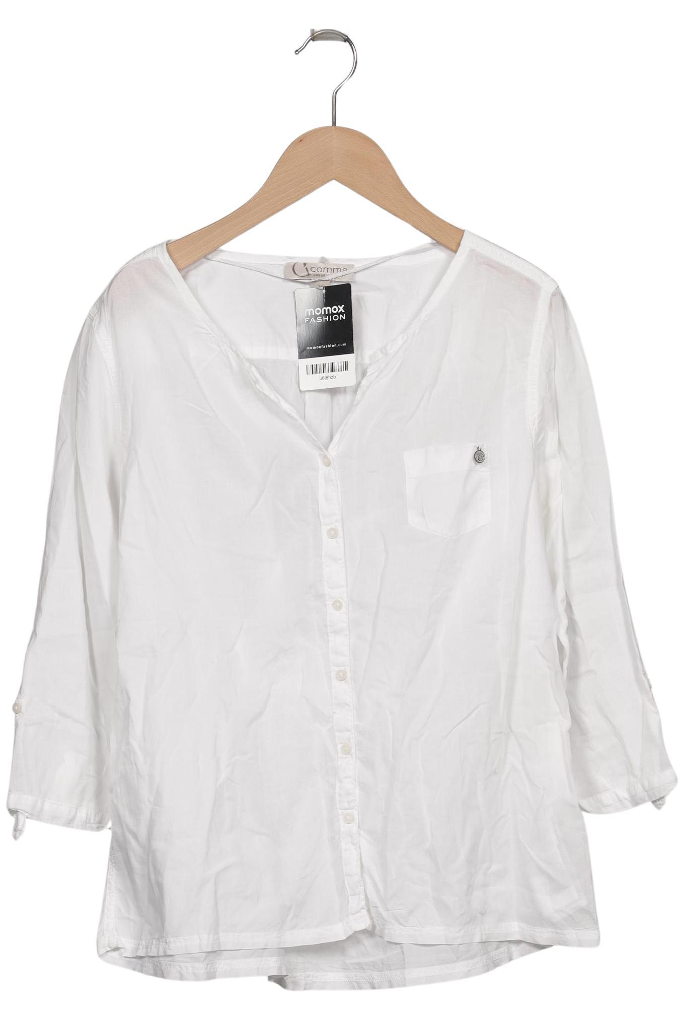 

Comma Damen Bluse, weiß, Gr. 36
