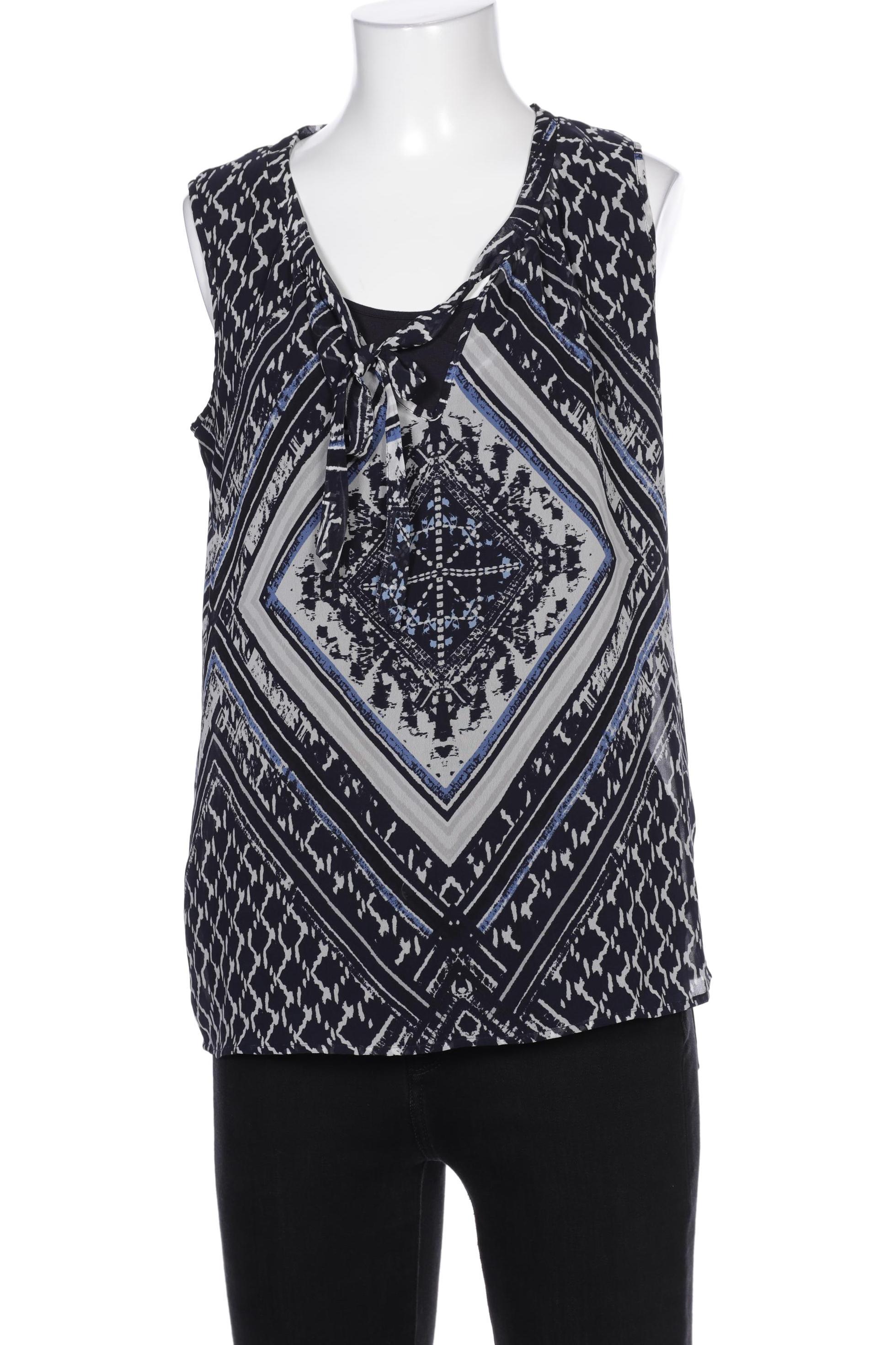 

Comma Damen Bluse, marineblau, Gr. 36