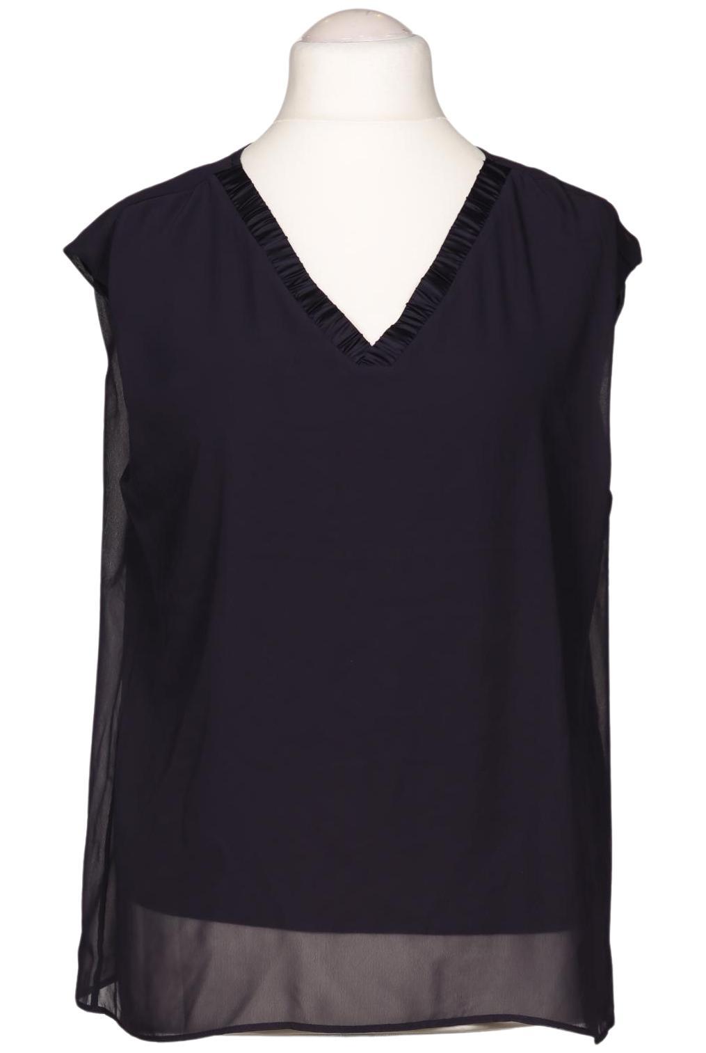 

Comma Damen Bluse, marineblau, Gr. 42