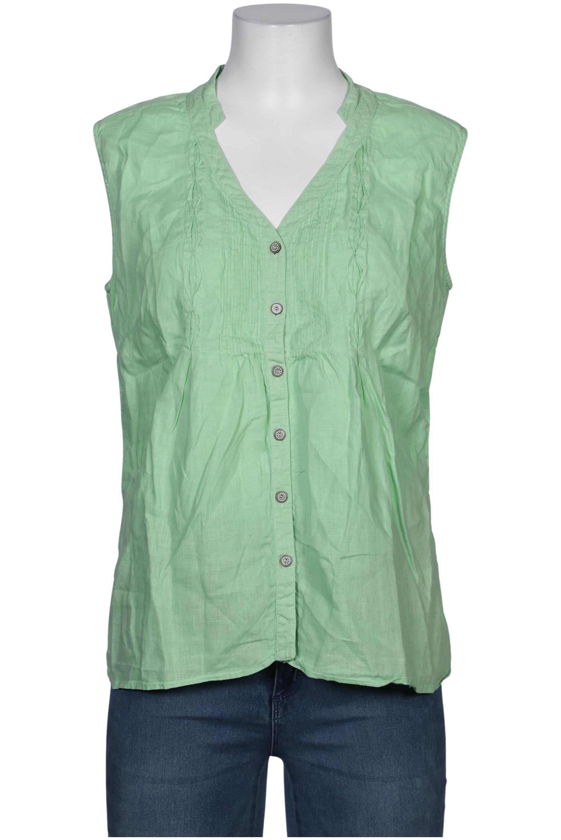 

Comma Damen Bluse, hellgrün, Gr. 40