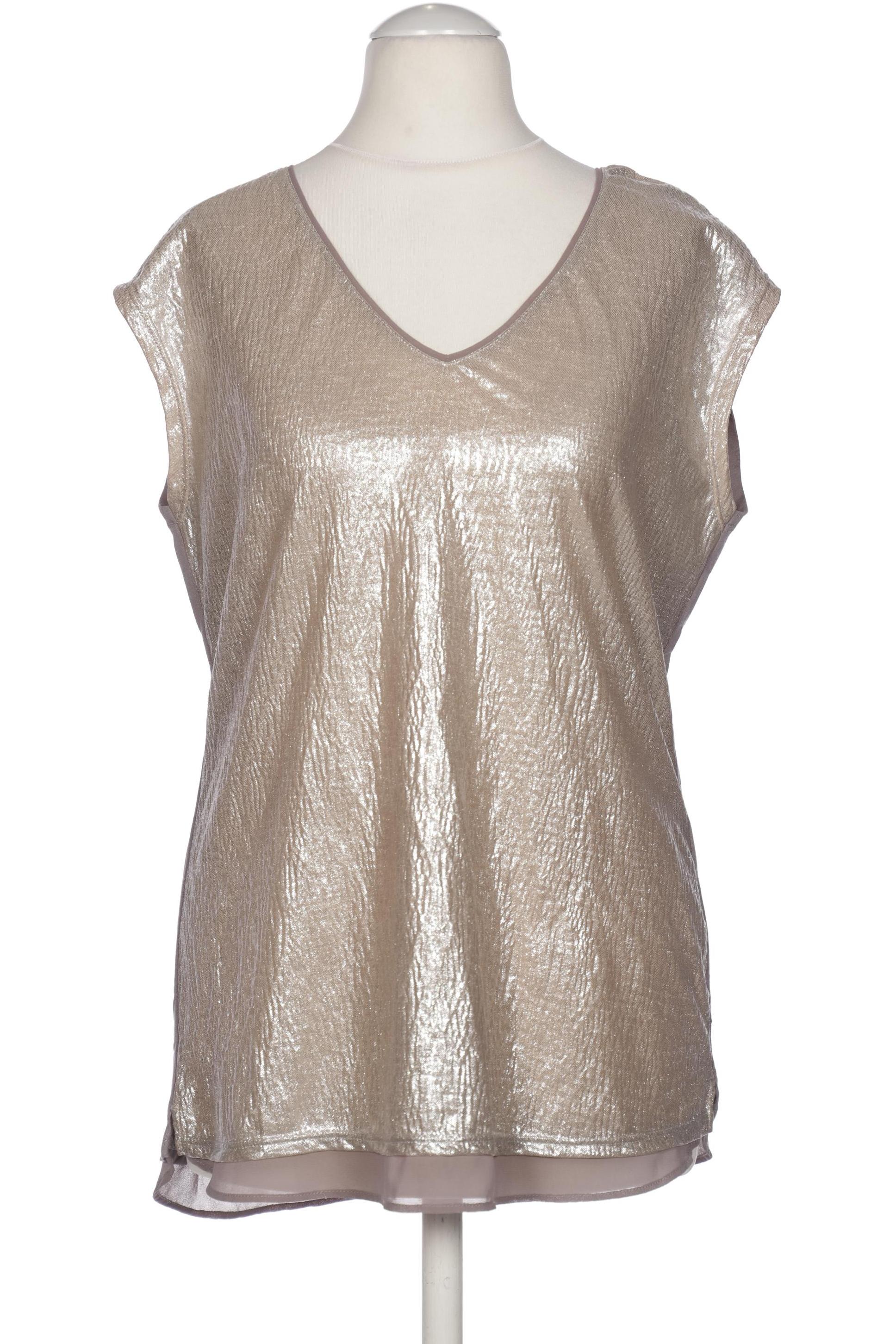 

Comma Damen Bluse, beige, Gr. 36