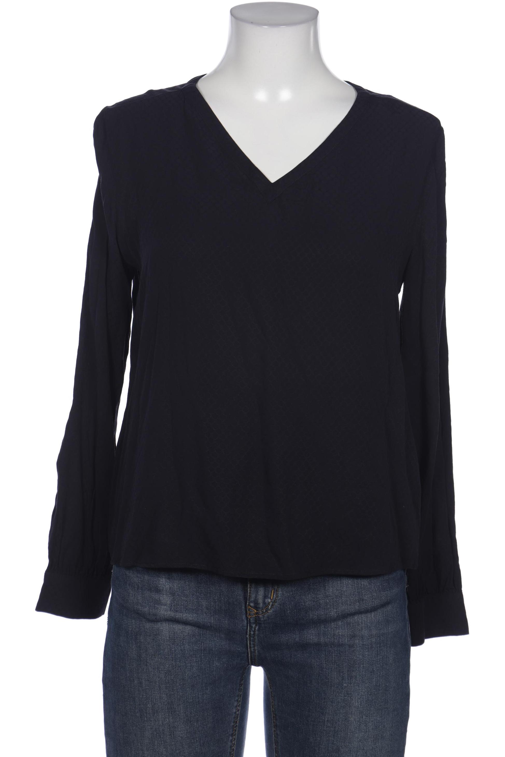 

Comma Damen Bluse, marineblau