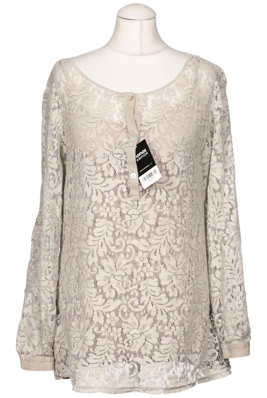 

Comma Damen Bluse, beige, Gr. 38