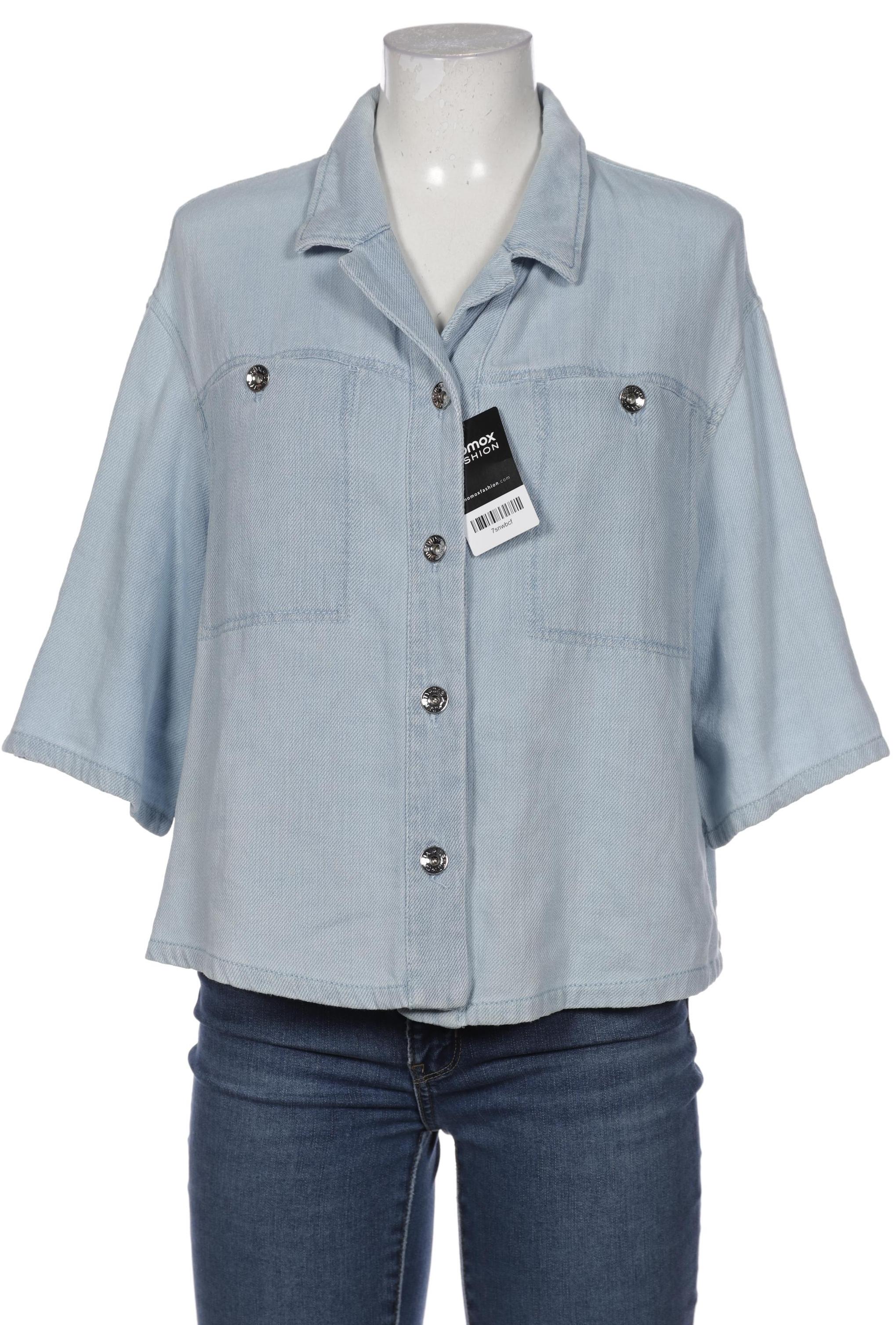 

Comma Damen Bluse, hellblau, Gr. 40