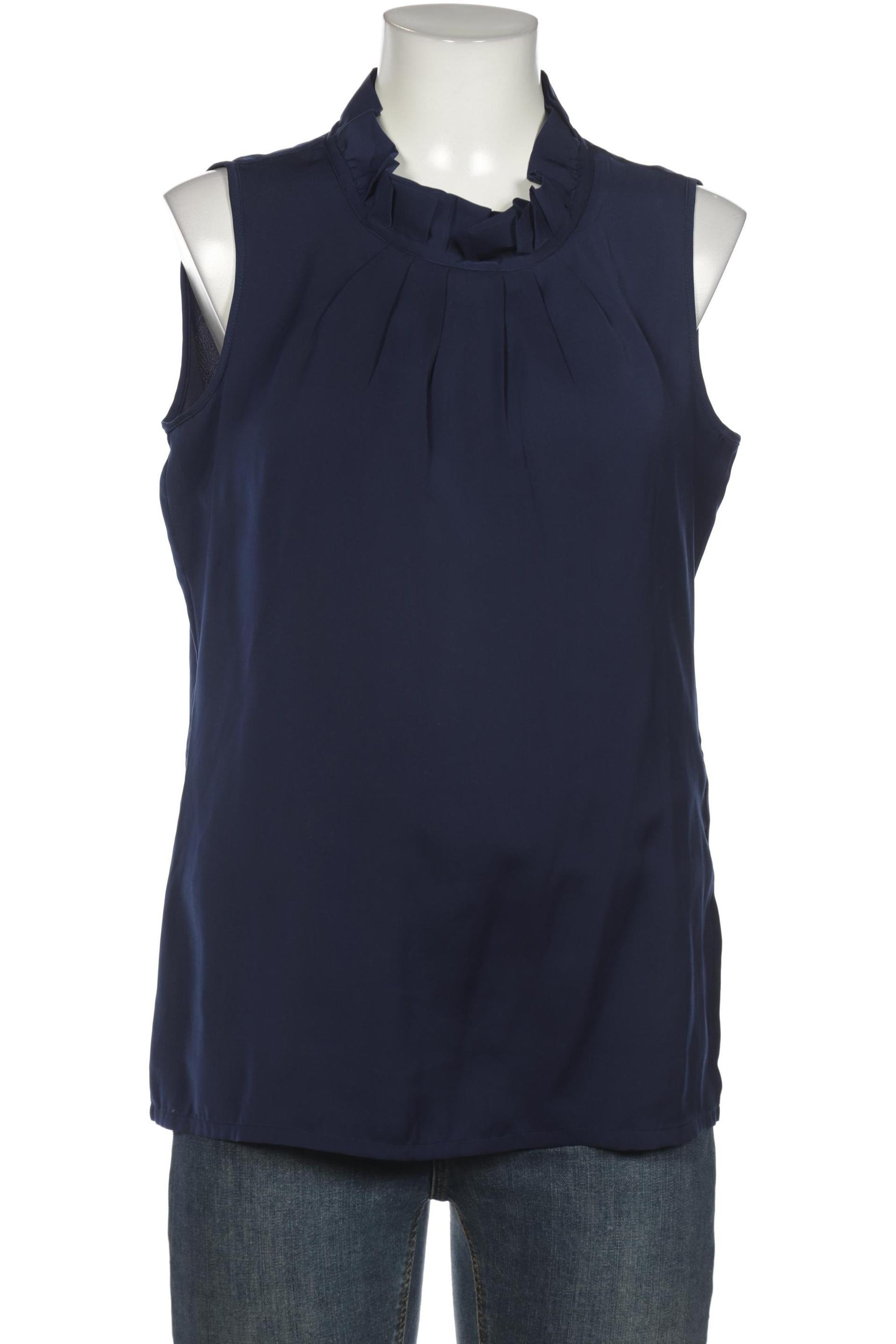 

Comma Damen Bluse, marineblau