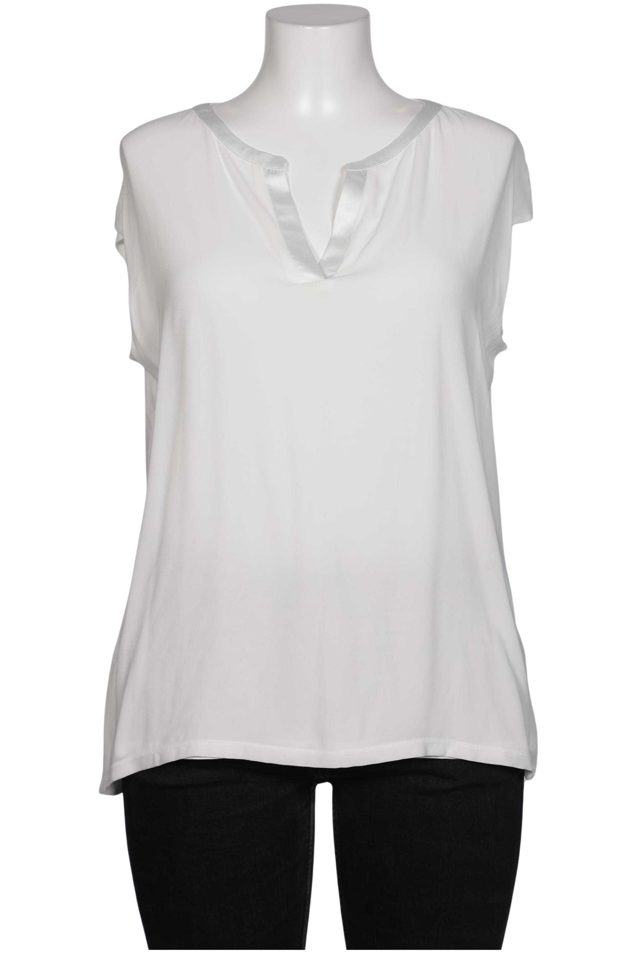 

Comma Damen Bluse, weiß, Gr. 44