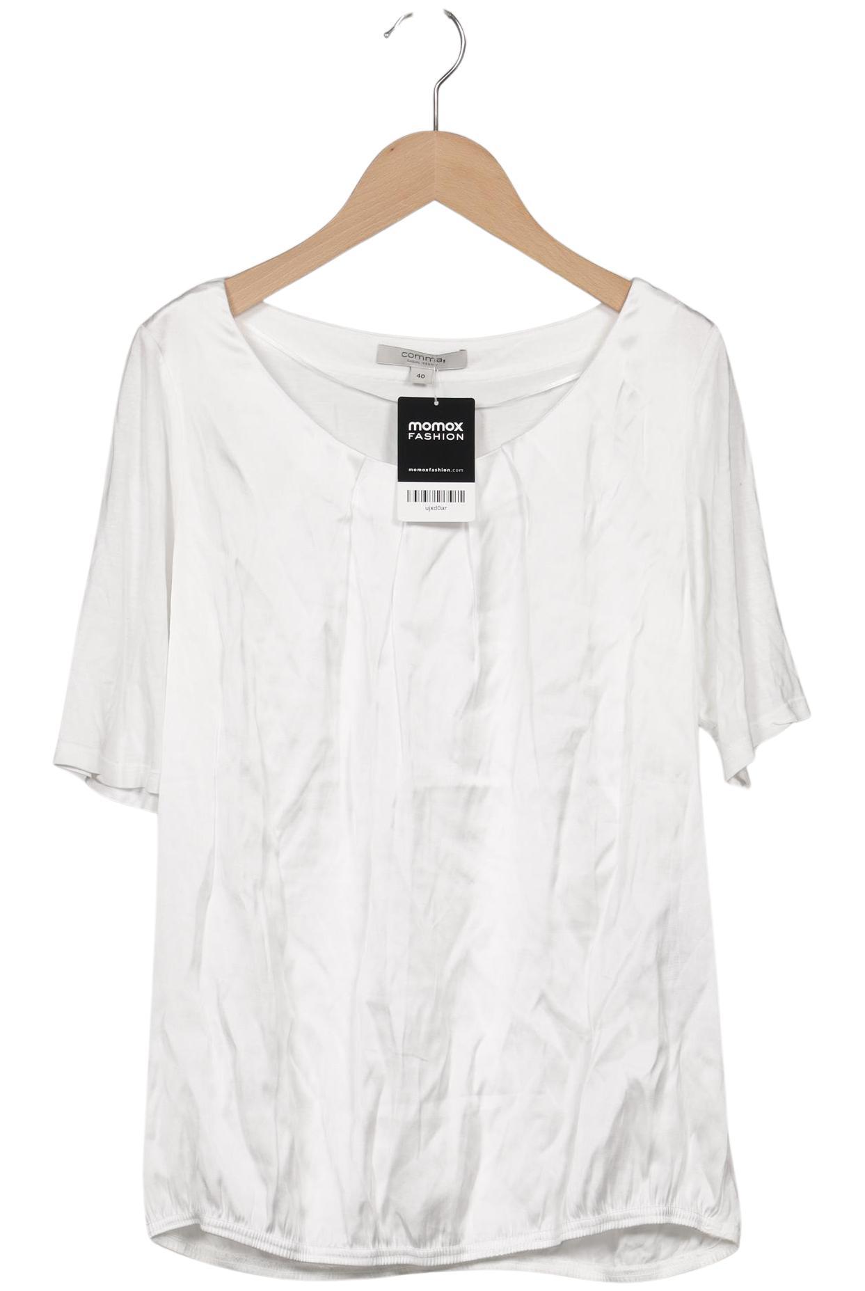 

Comma Damen Bluse, weiß, Gr. 40