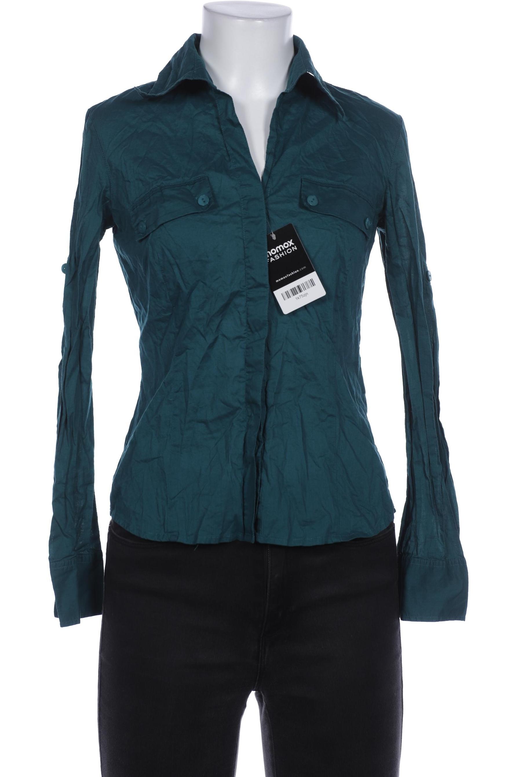 

Comma Damen Bluse, türkis, Gr. 36