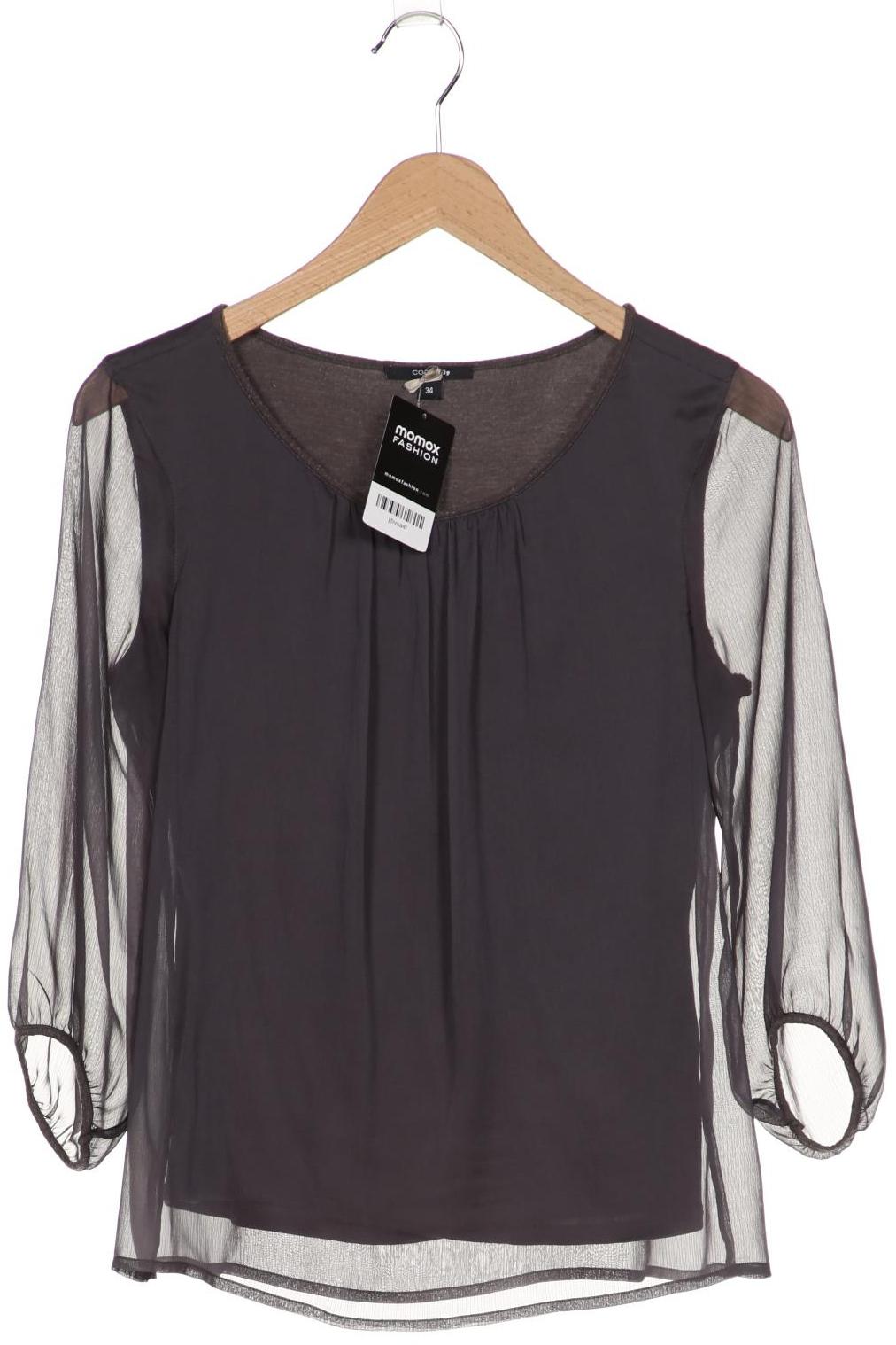 

Comma Damen Bluse, grau, Gr. 34