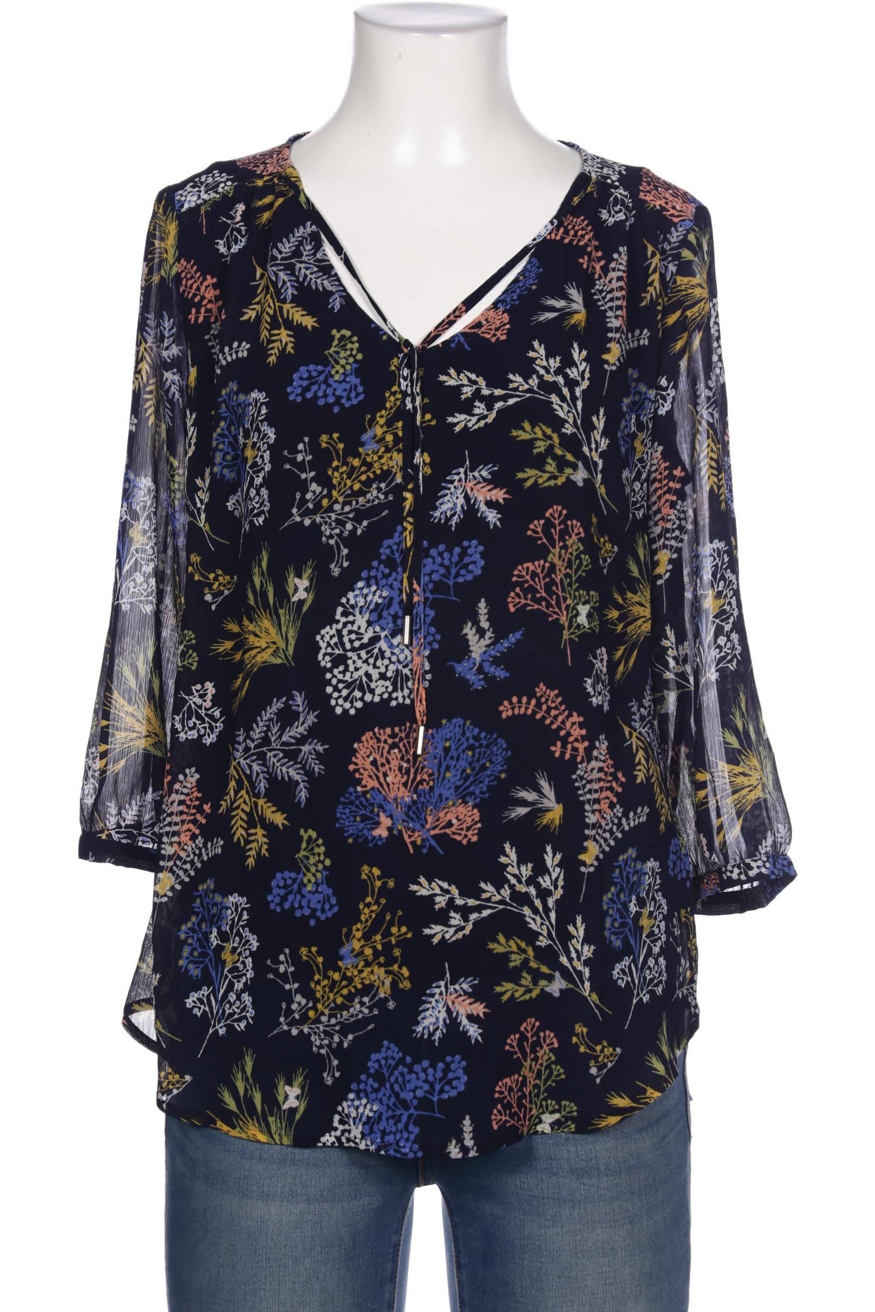

Comma Damen Bluse, marineblau