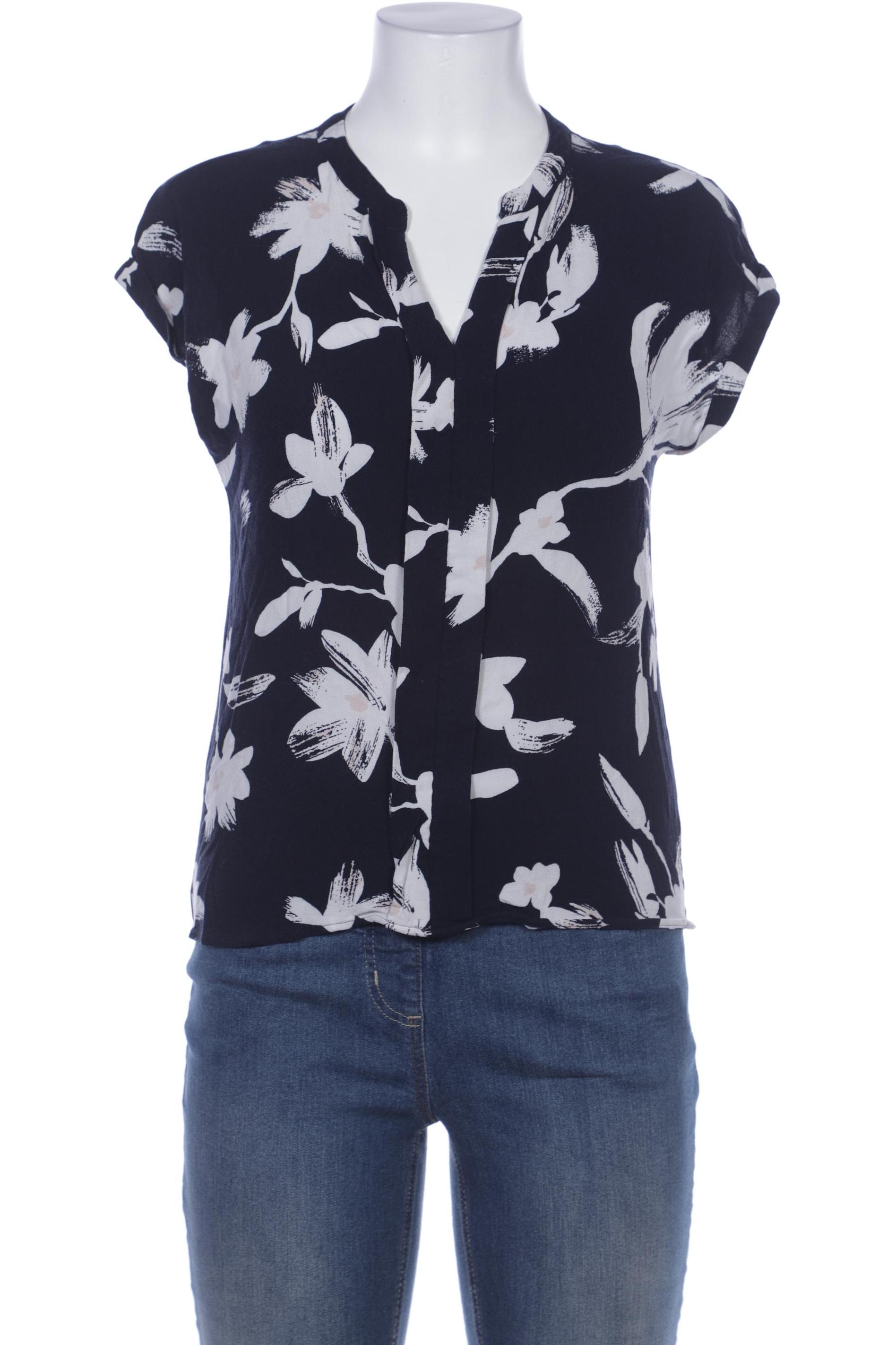 

Comma Damen Bluse, marineblau, Gr. 36