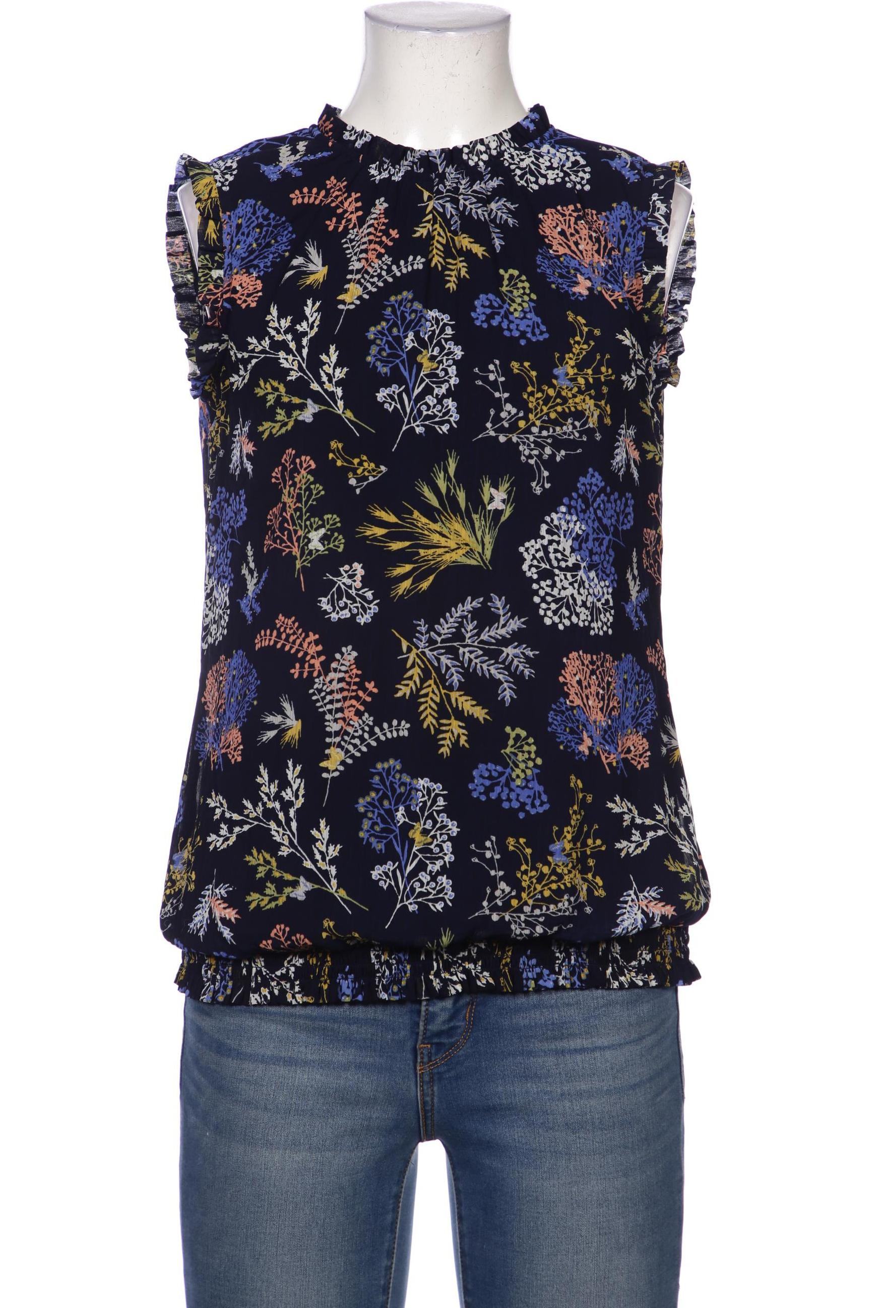 

Comma Damen Bluse, marineblau, Gr. 36