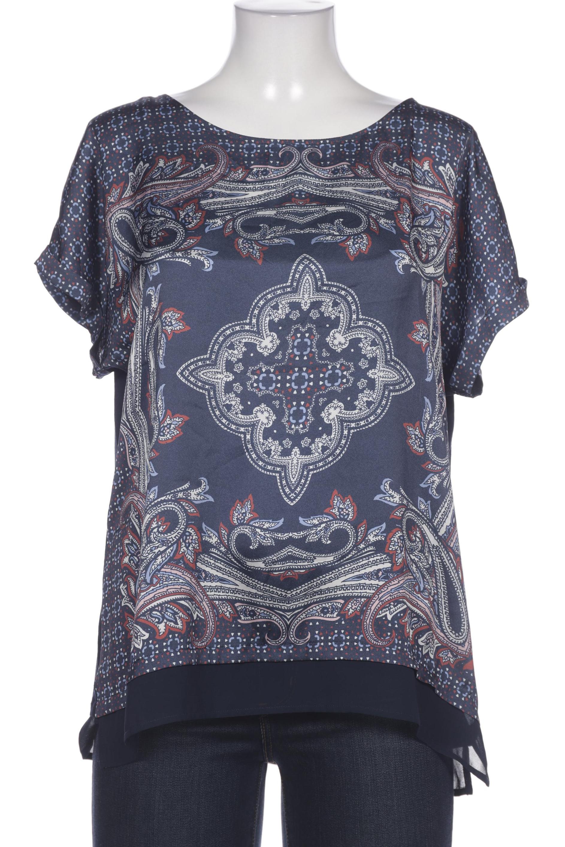 

Comma Damen Bluse, marineblau, Gr. 42
