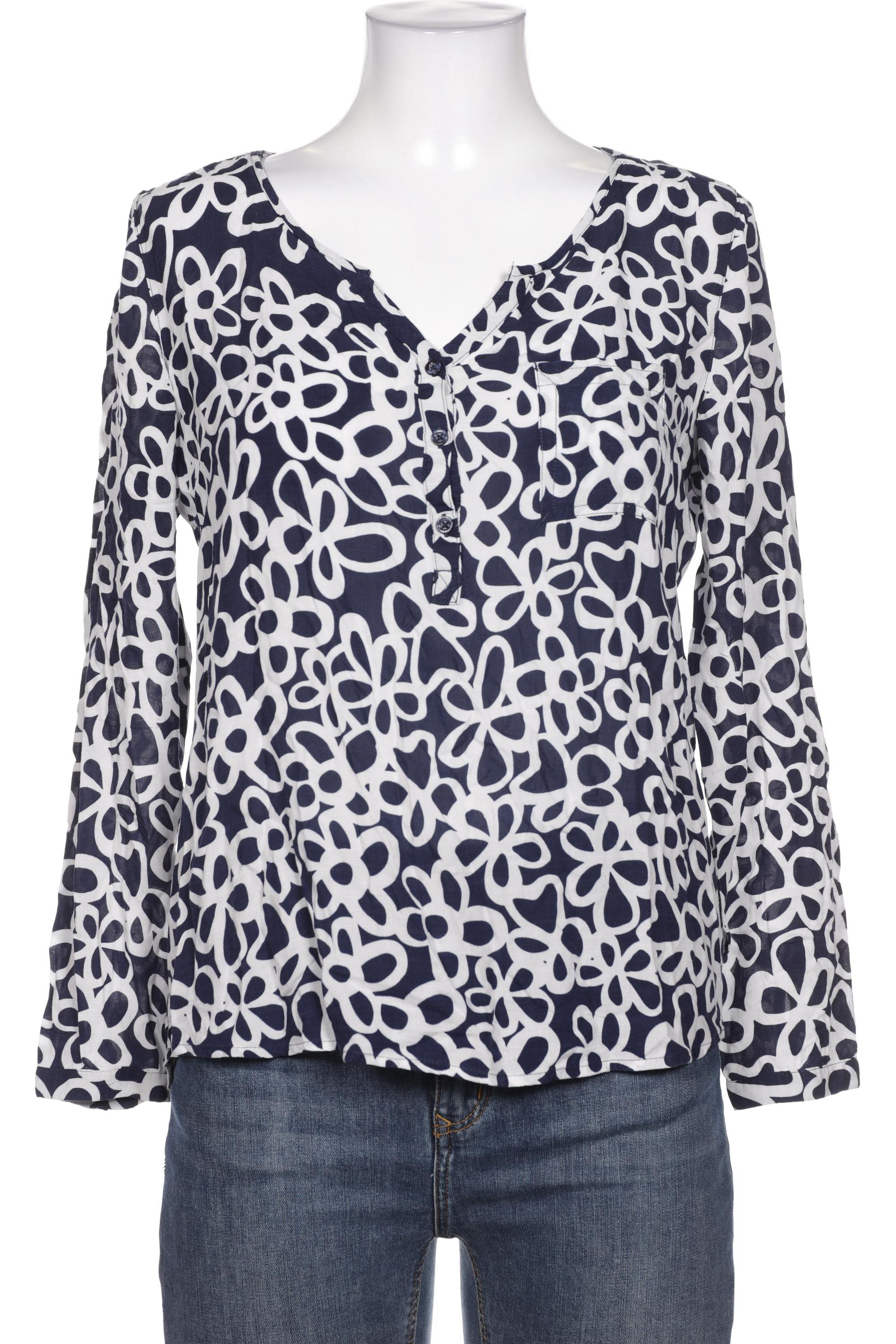 

Comma Damen Bluse, marineblau, Gr. 36