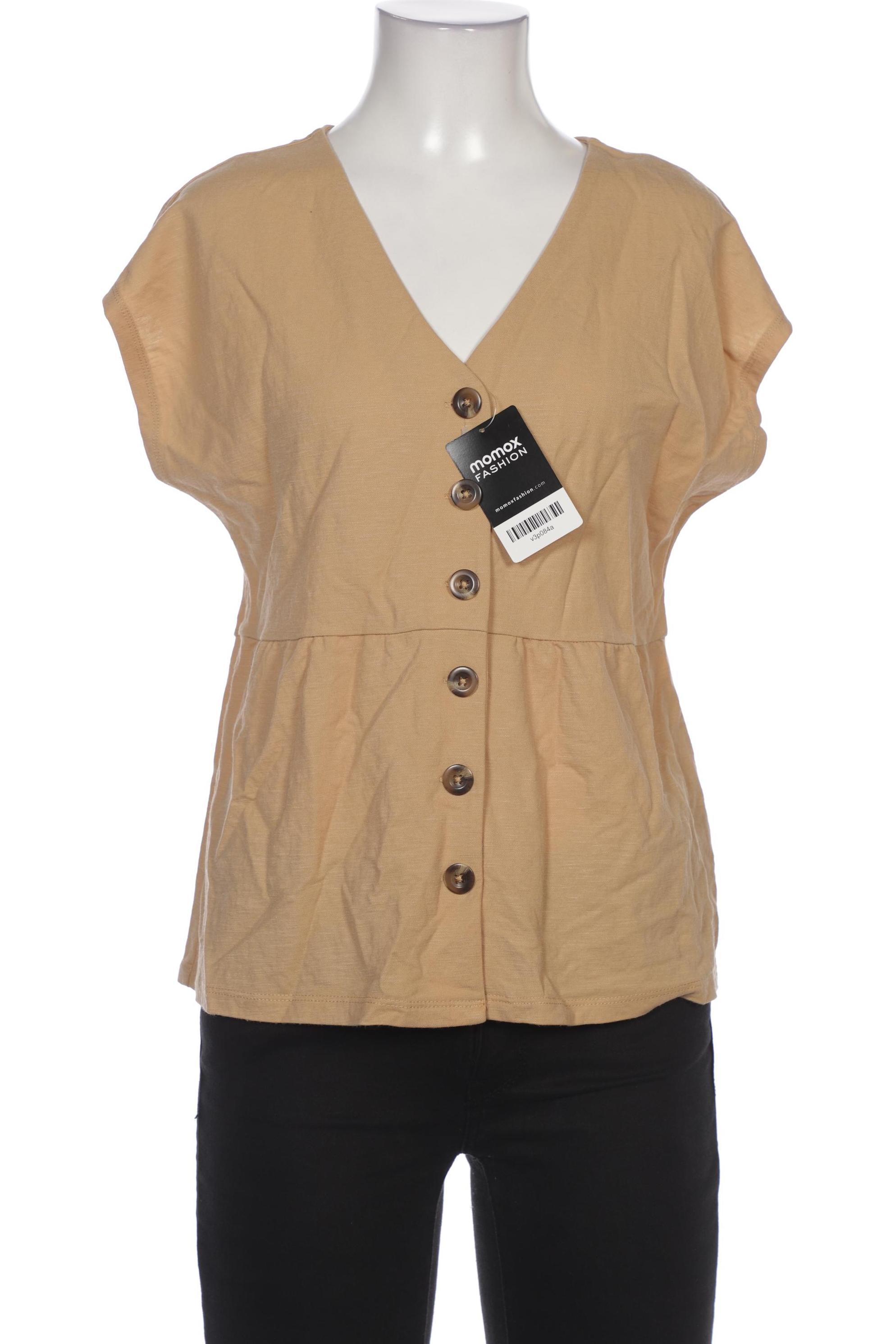 

Comma Damen Bluse, beige, Gr. 38