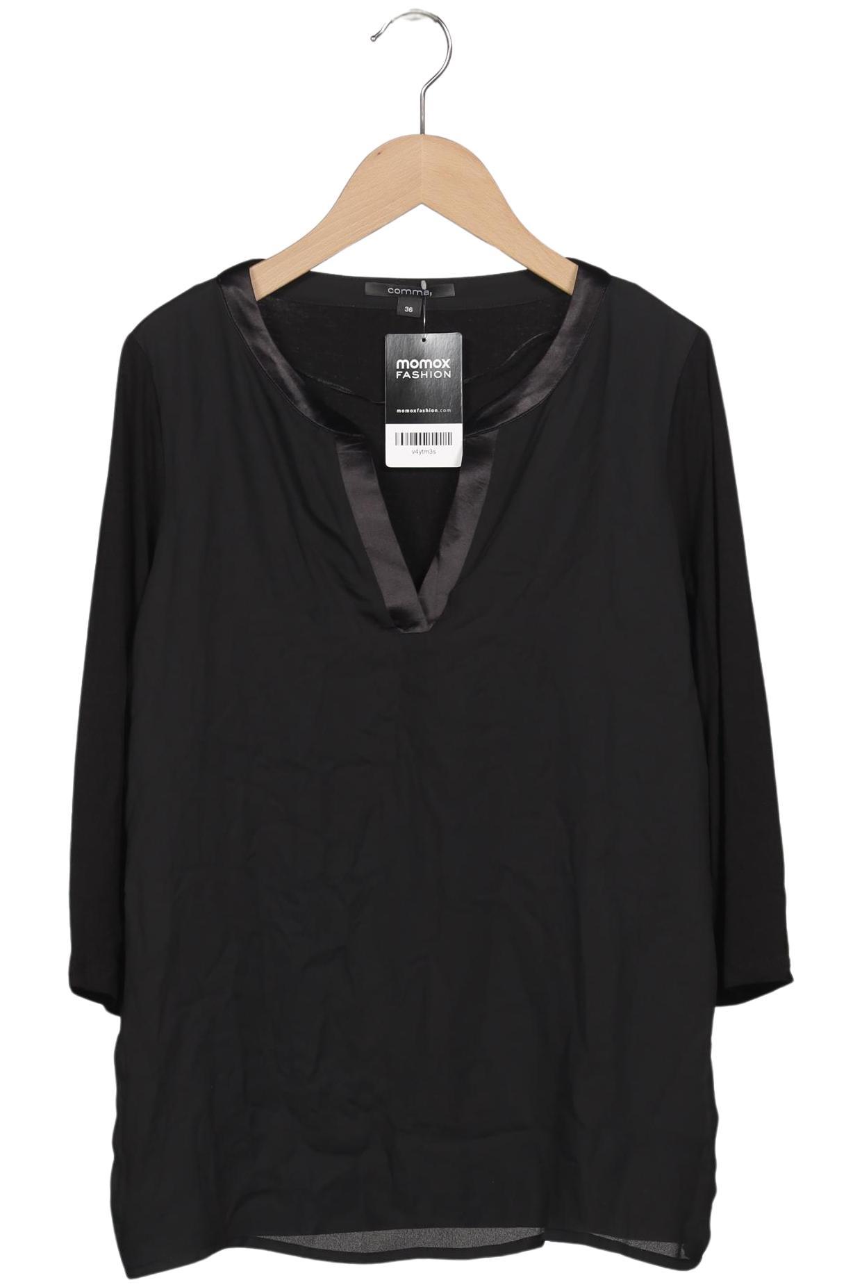 Thumbnail - Comma Damen Bluse, schwarz, Gr. 36