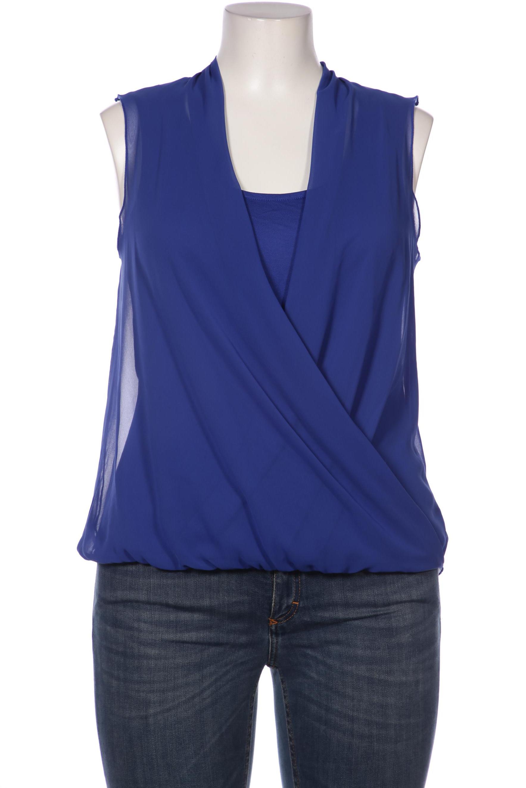 

Comma Damen Bluse, blau, Gr. 40