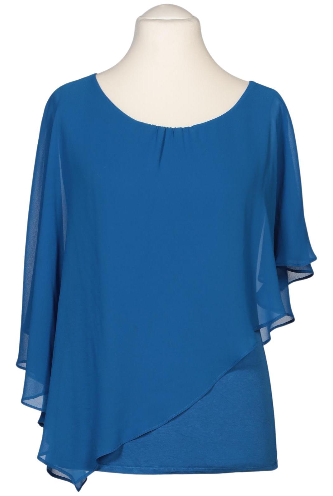 

Comma Damen Bluse, blau, Gr. 38