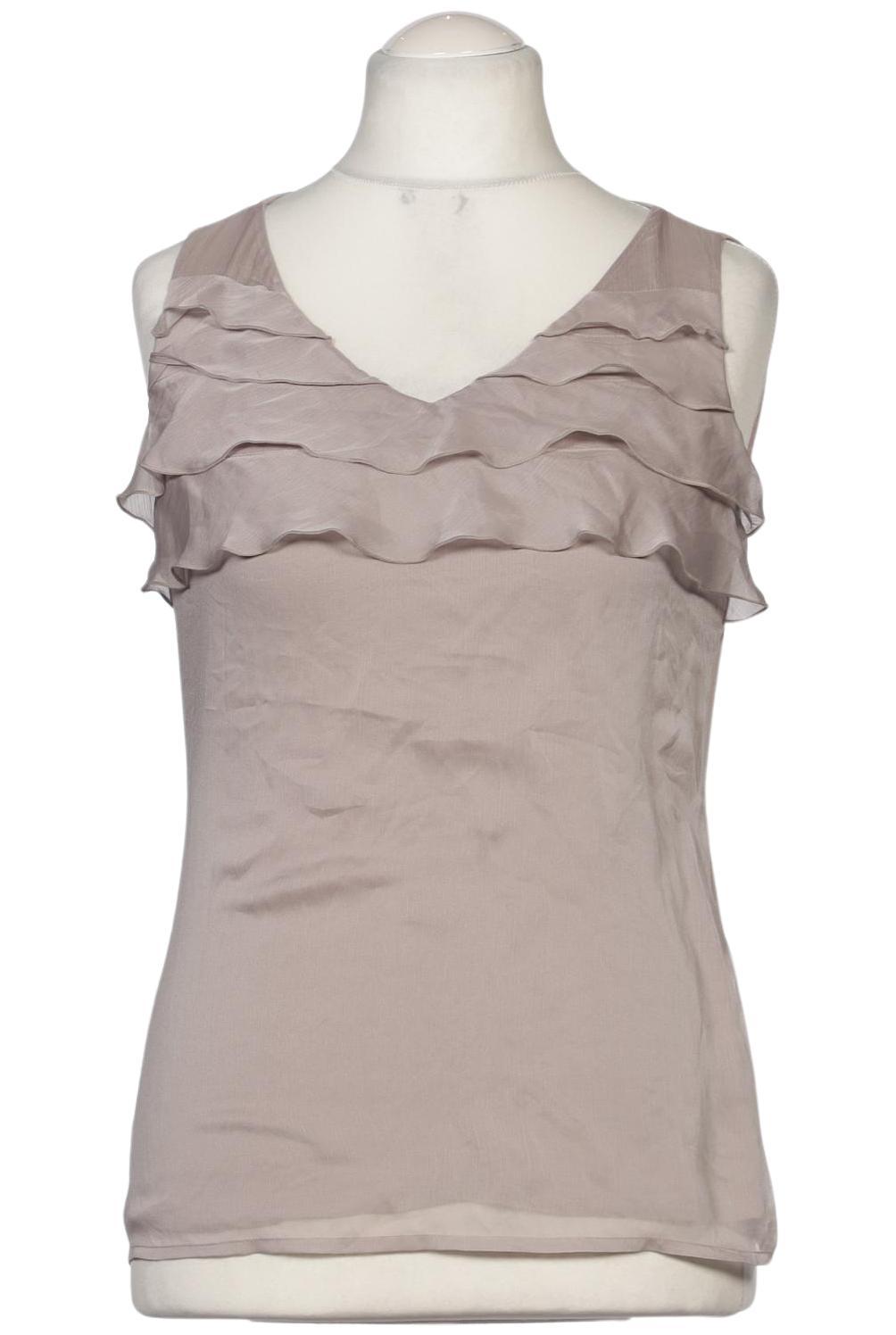 

Comma Damen Bluse, beige, Gr. 38