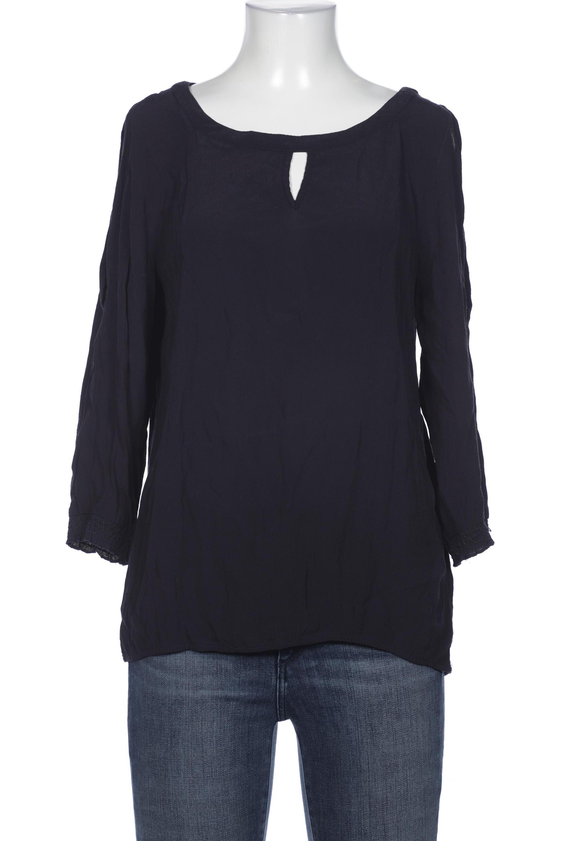 

Comma Damen Bluse, marineblau