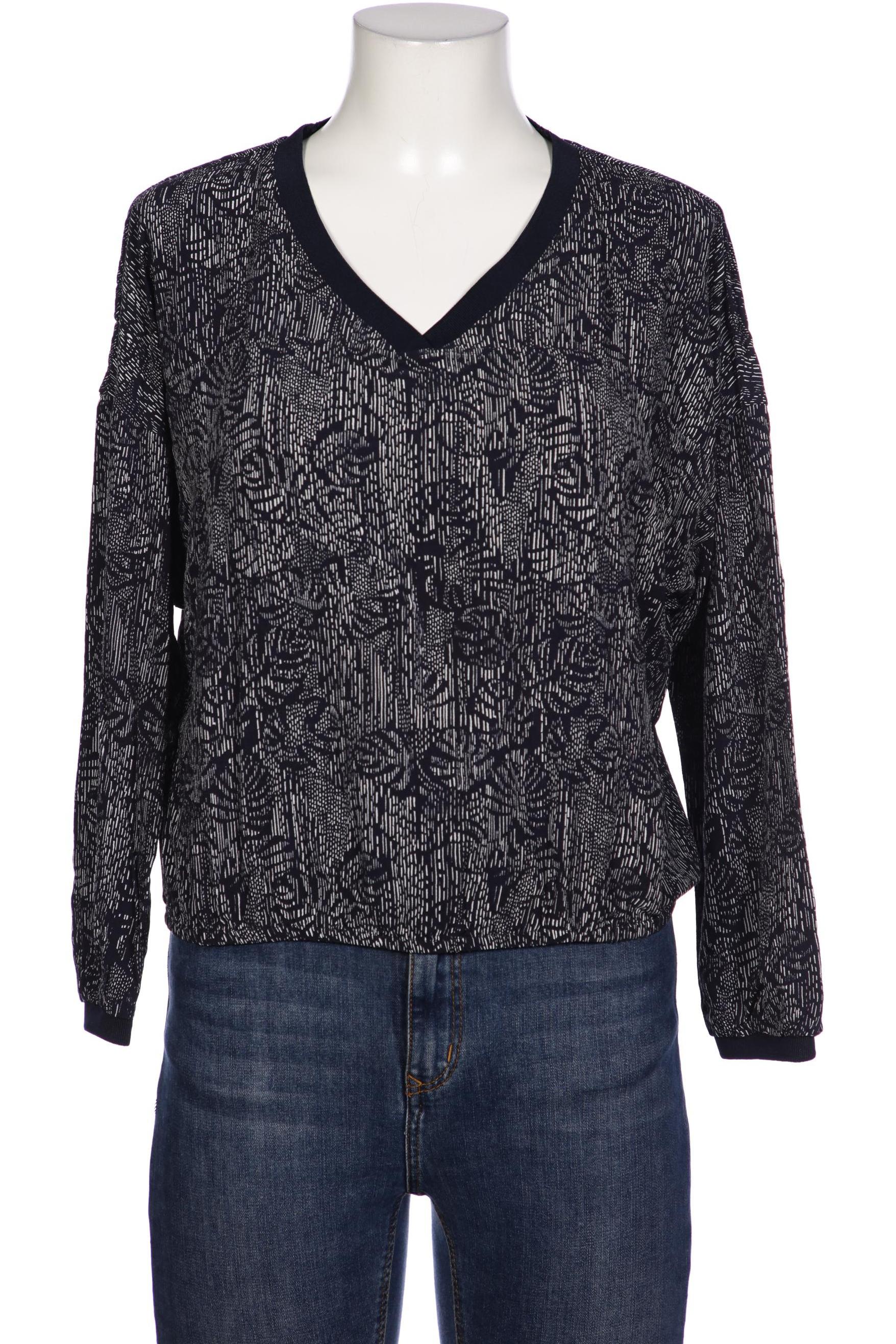 

Comma Damen Bluse, marineblau