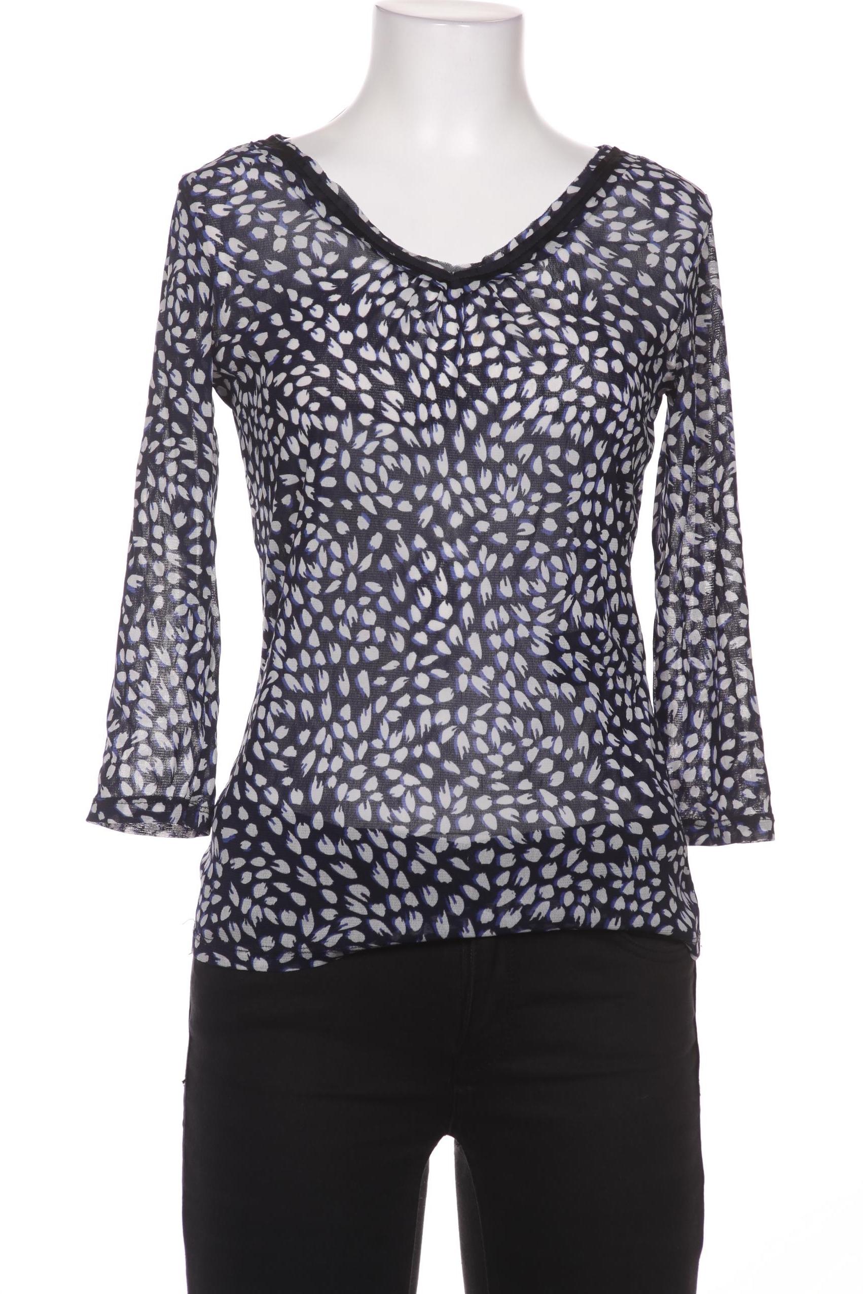 

Comma Damen Bluse, marineblau, Gr. 36