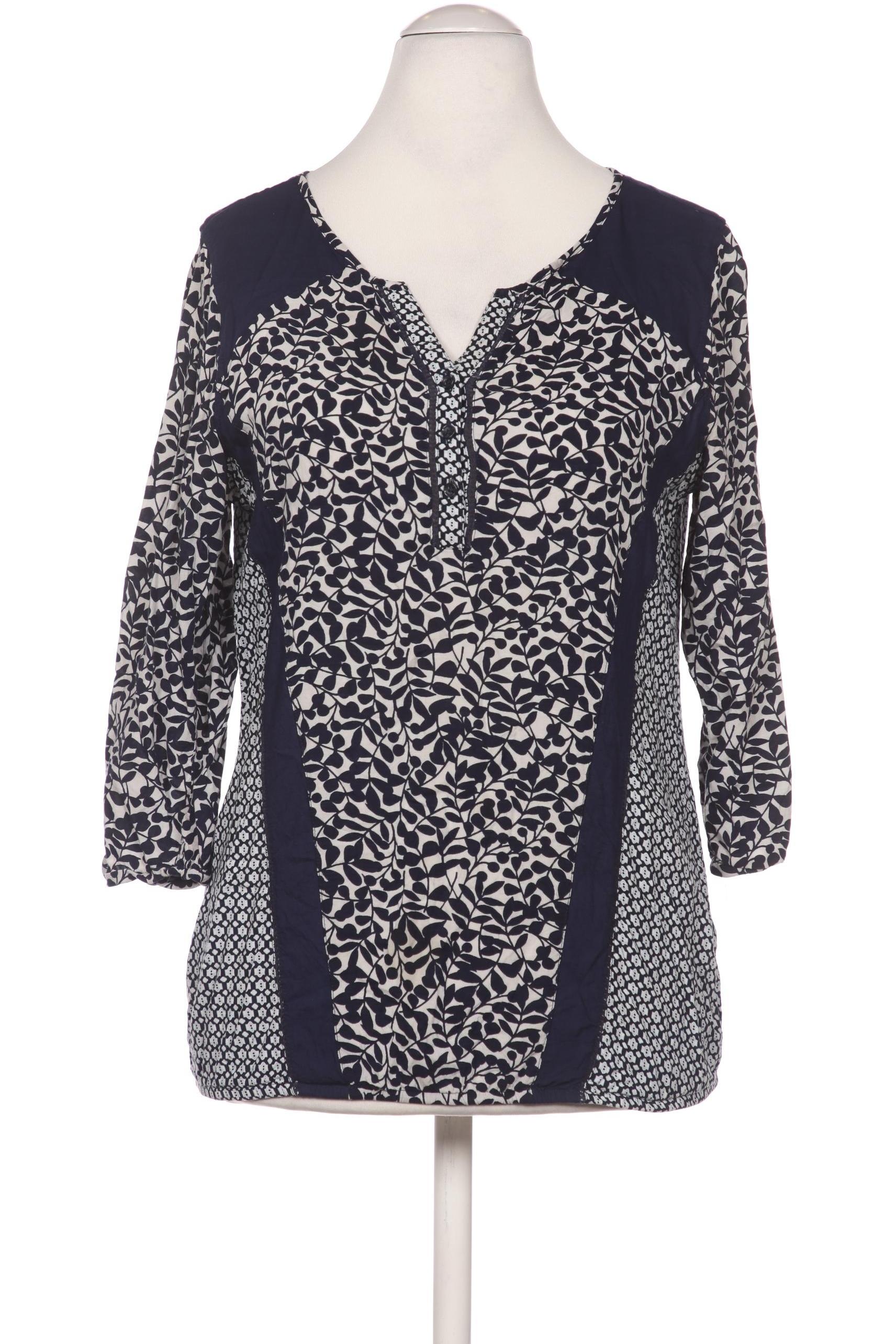 

Comma Damen Bluse, marineblau, Gr. 38
