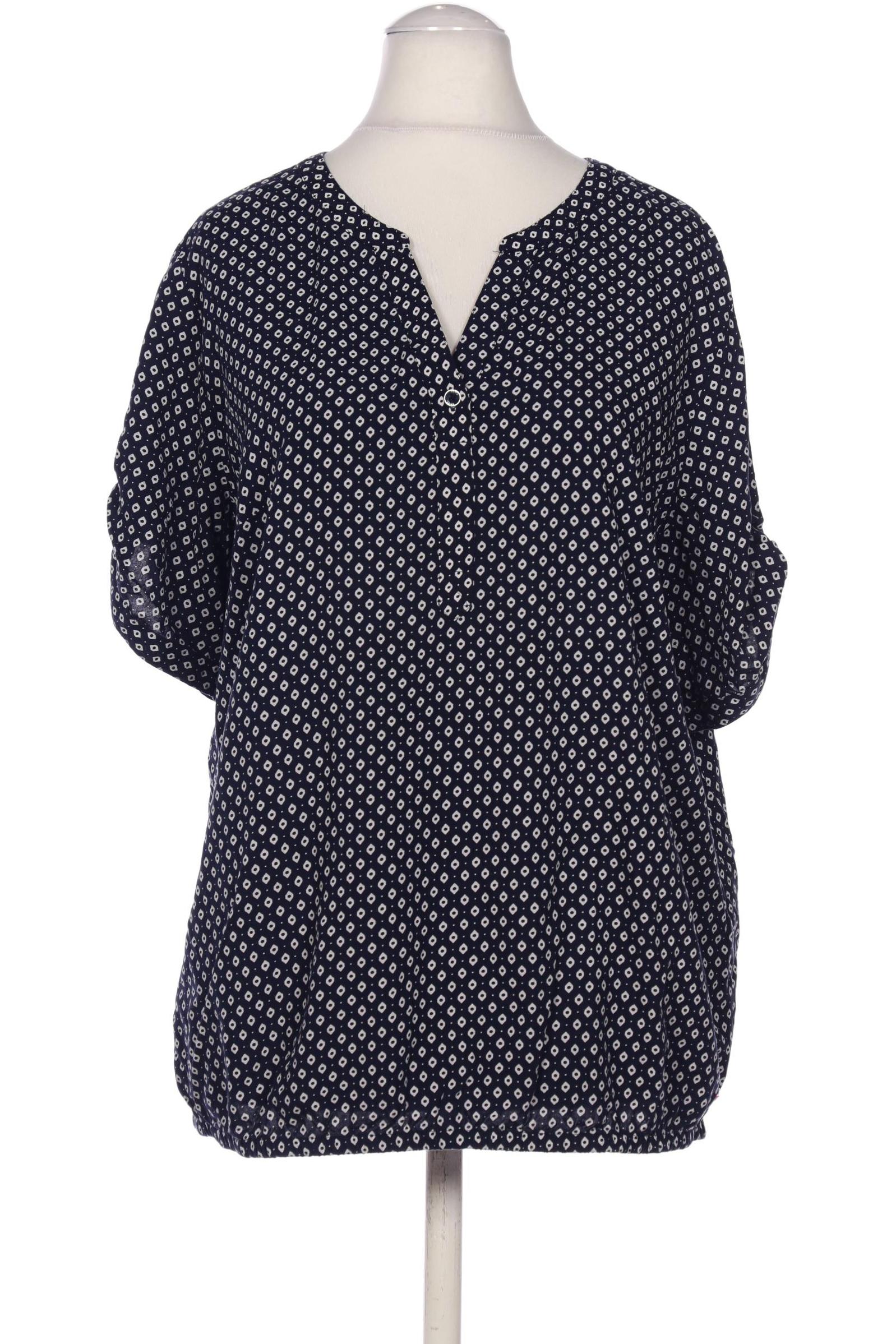 

Comma Damen Bluse, marineblau, Gr. 38