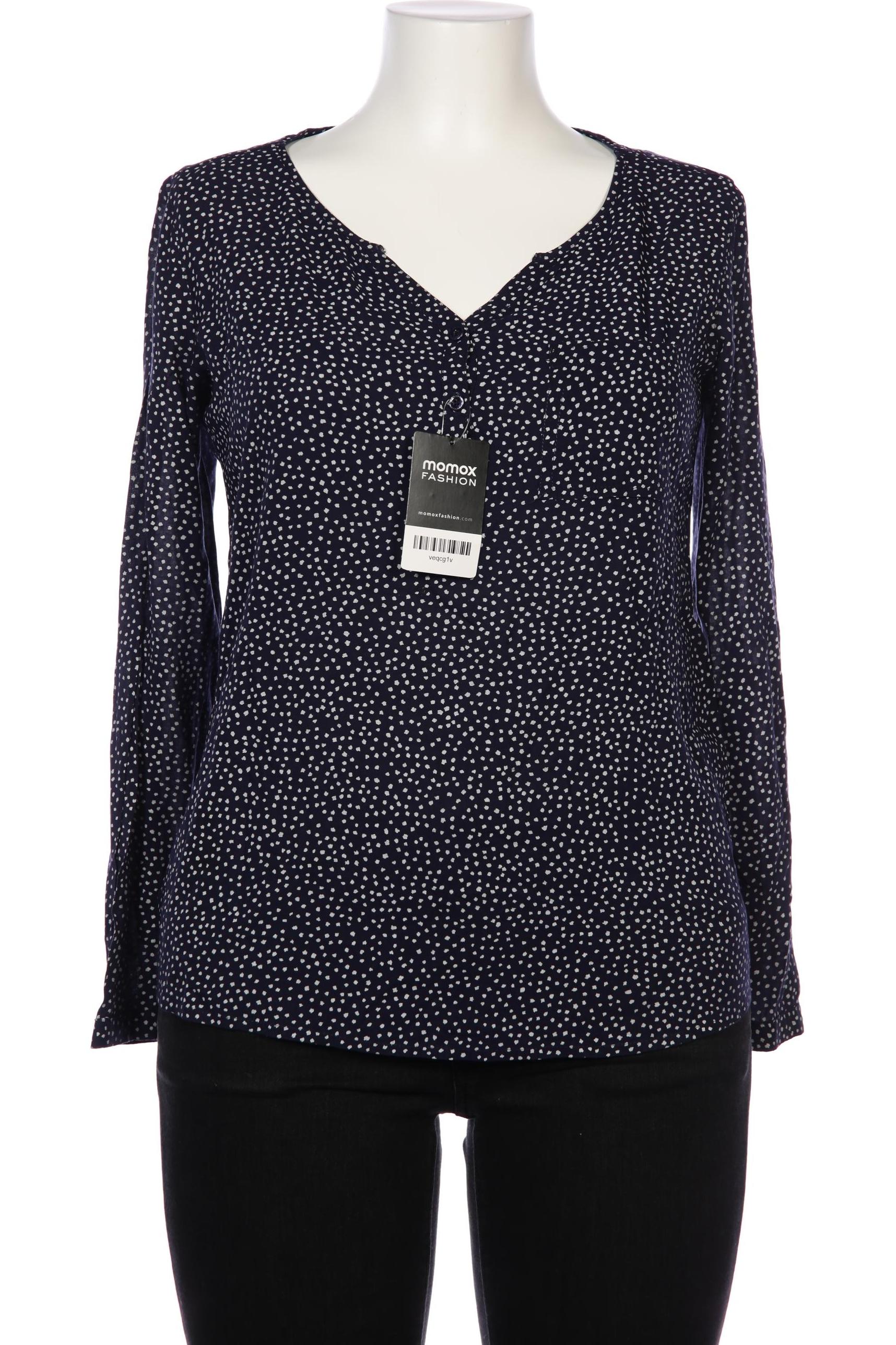

Comma Damen Bluse, marineblau, Gr. 36
